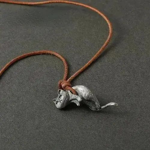 Jewelry Cute Cat Choker Necklaces Size ONE SIZE - 6 Thumbnail
