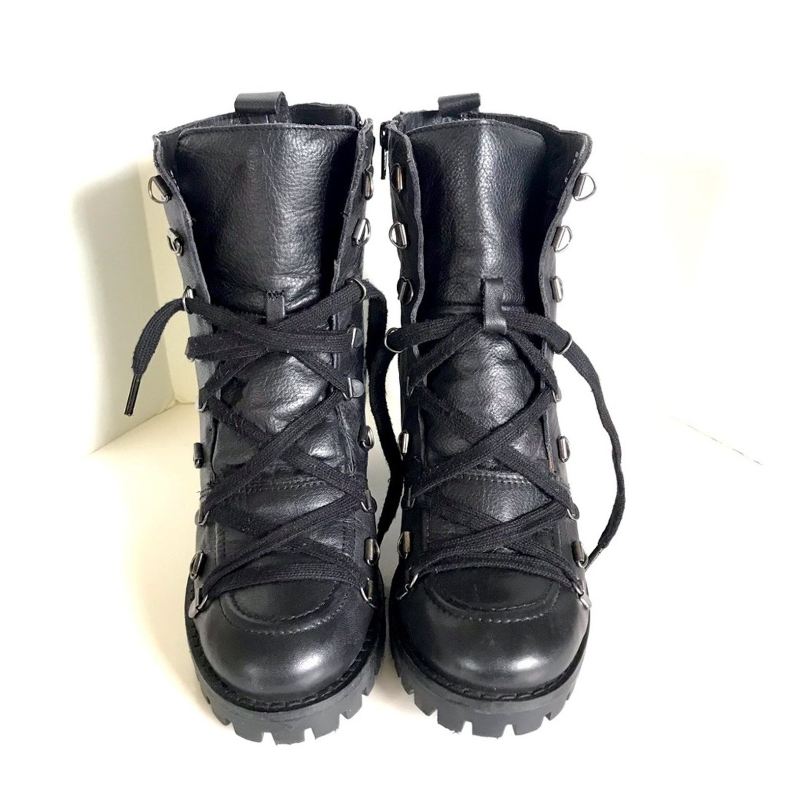 Matisse Matisse Boulder Hiker Biker Boot NEW Black Leather US 9 Size US 9 / IT 39 - 4 Thumbnail