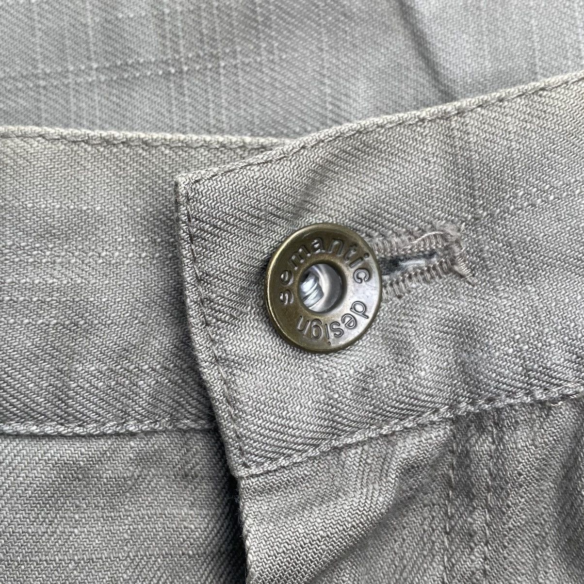 Japanese Brand × semanticdesign Semantic design multi pocket cargo pants slim fit Size US 29 - 5 Thumbnail