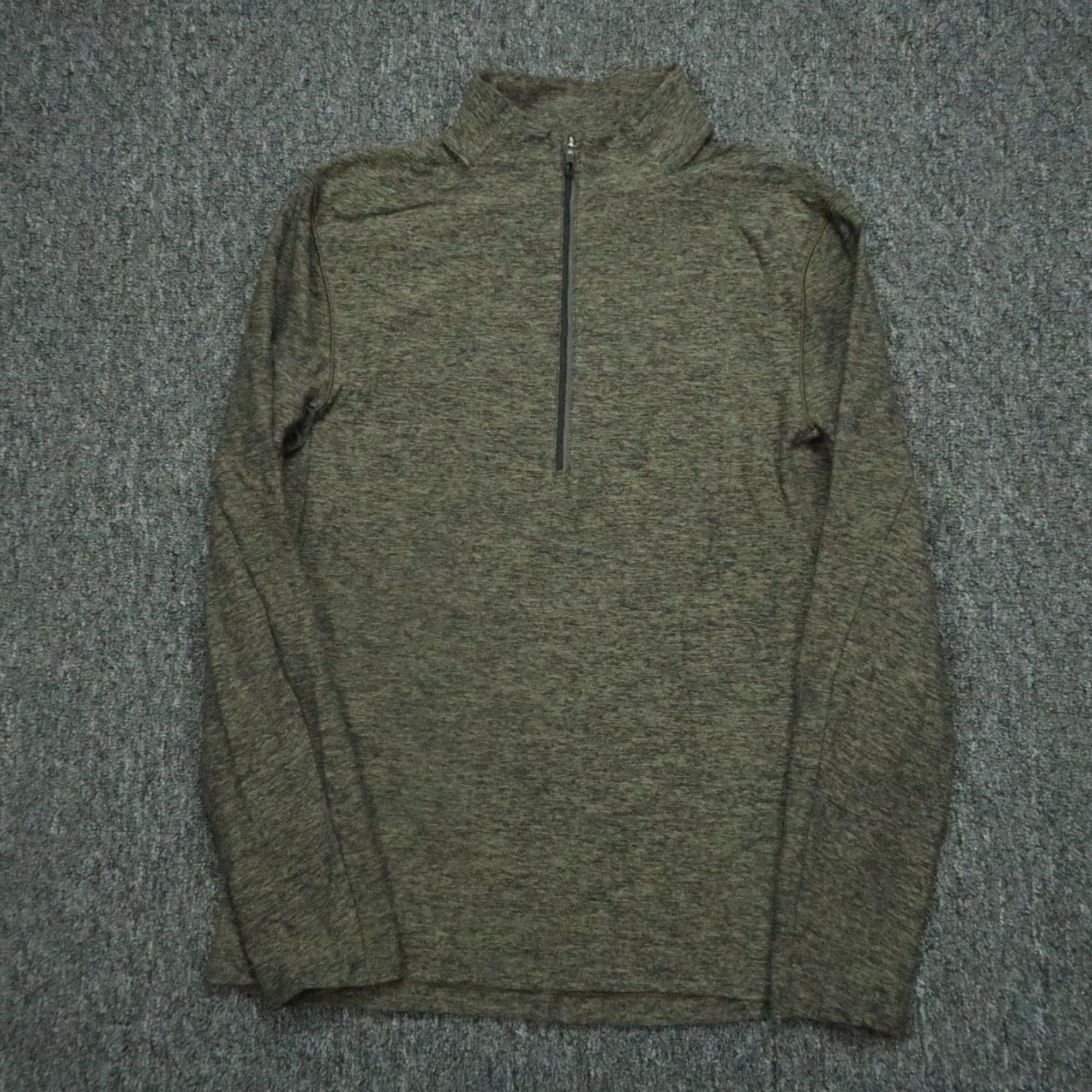 Lululemon Lululemon Pullover Men XS Green Surge Warm Half Zip Pocket Training Performance Shirt Size US XS / EU 42 / 0 - 2 Thumbnail