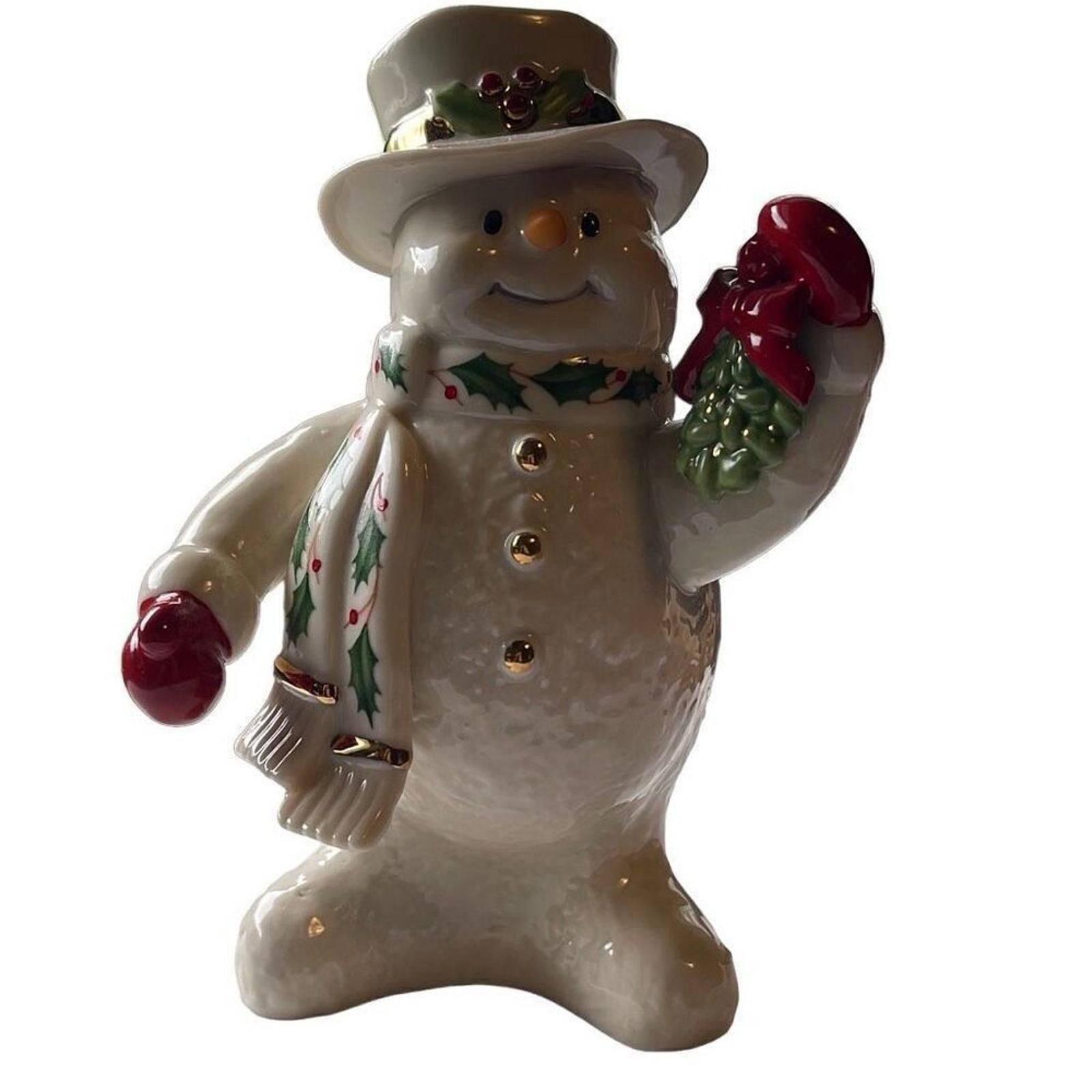 Designer Lenox Merry mistletoe snow man Size ONE SIZE - 2 Thumbnail
