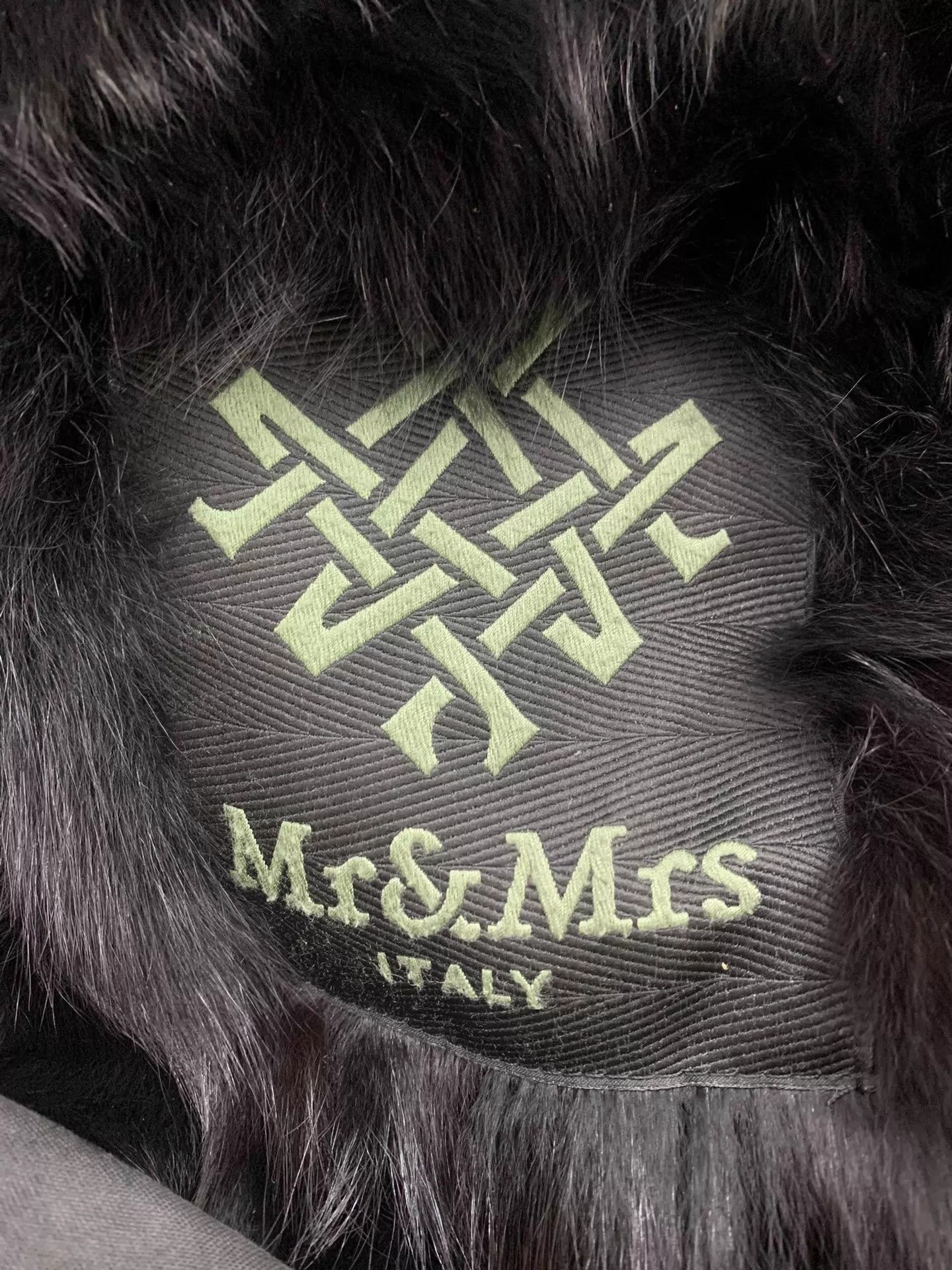 MR & MRS ITALY Mr&Mrs Black Fur Collar Parka XXS New Size US XXS / EU 40 - 4 Thumbnail