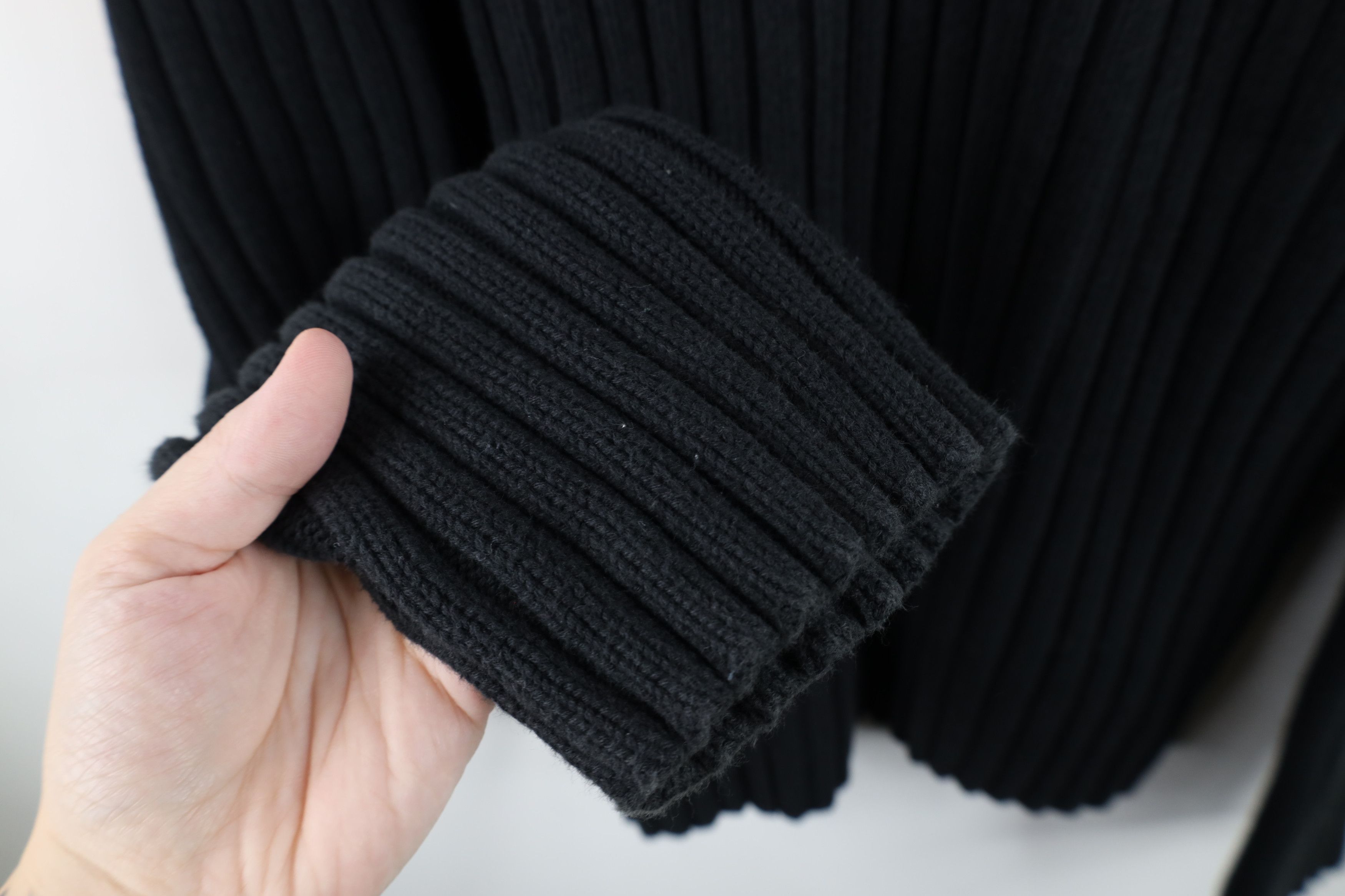 Vintage Vintage 90s Streetewear Heavyweight Ribbed Knit Sweater Size US XL / EU 56 / 4 - 7 Thumbnail