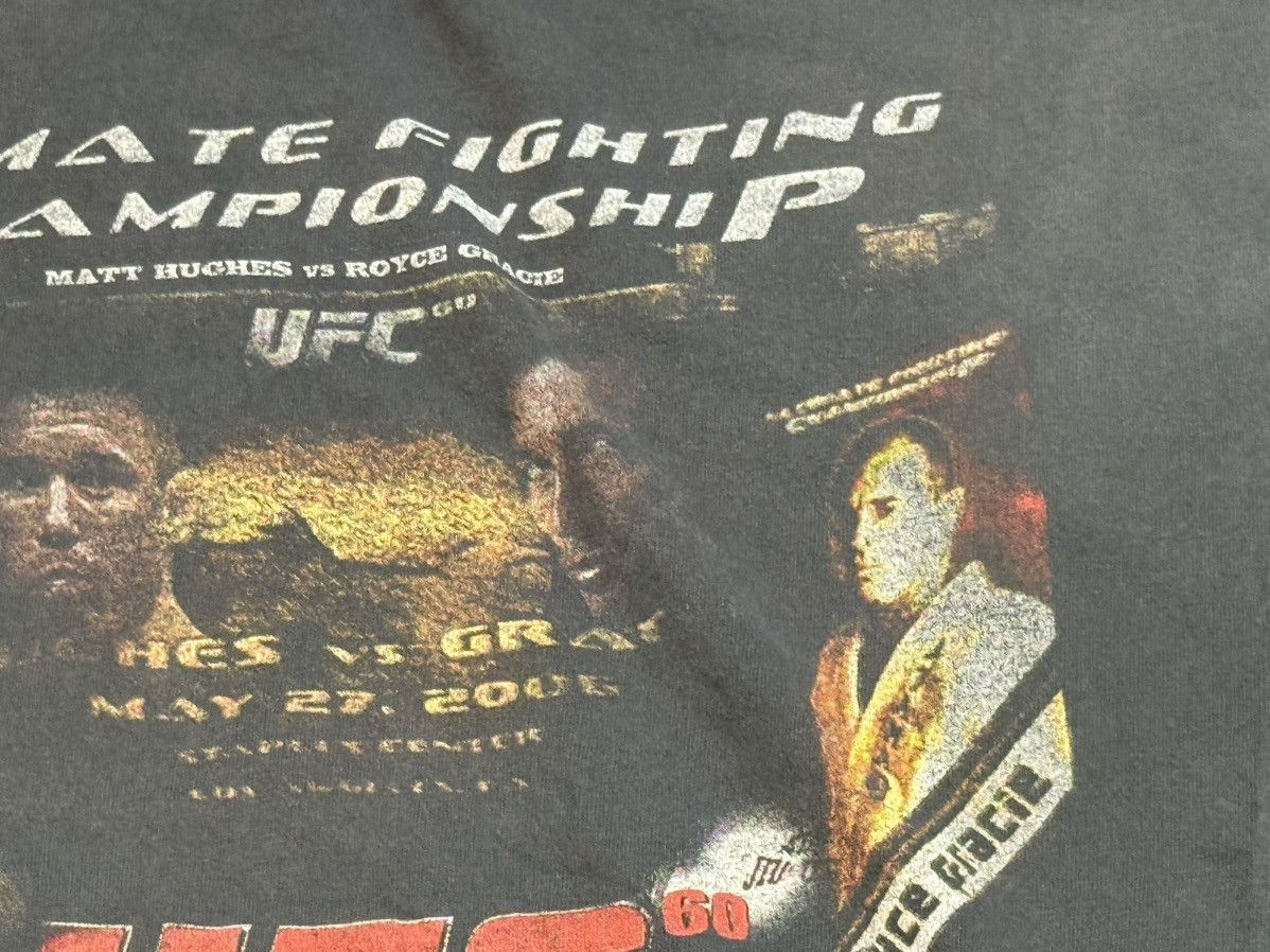 UFC Vintage 00s UFC 60 Hughes vs Gracie Bootleg T Shirt MMA Size US XL / EU 56 / 4 - 5 Thumbnail