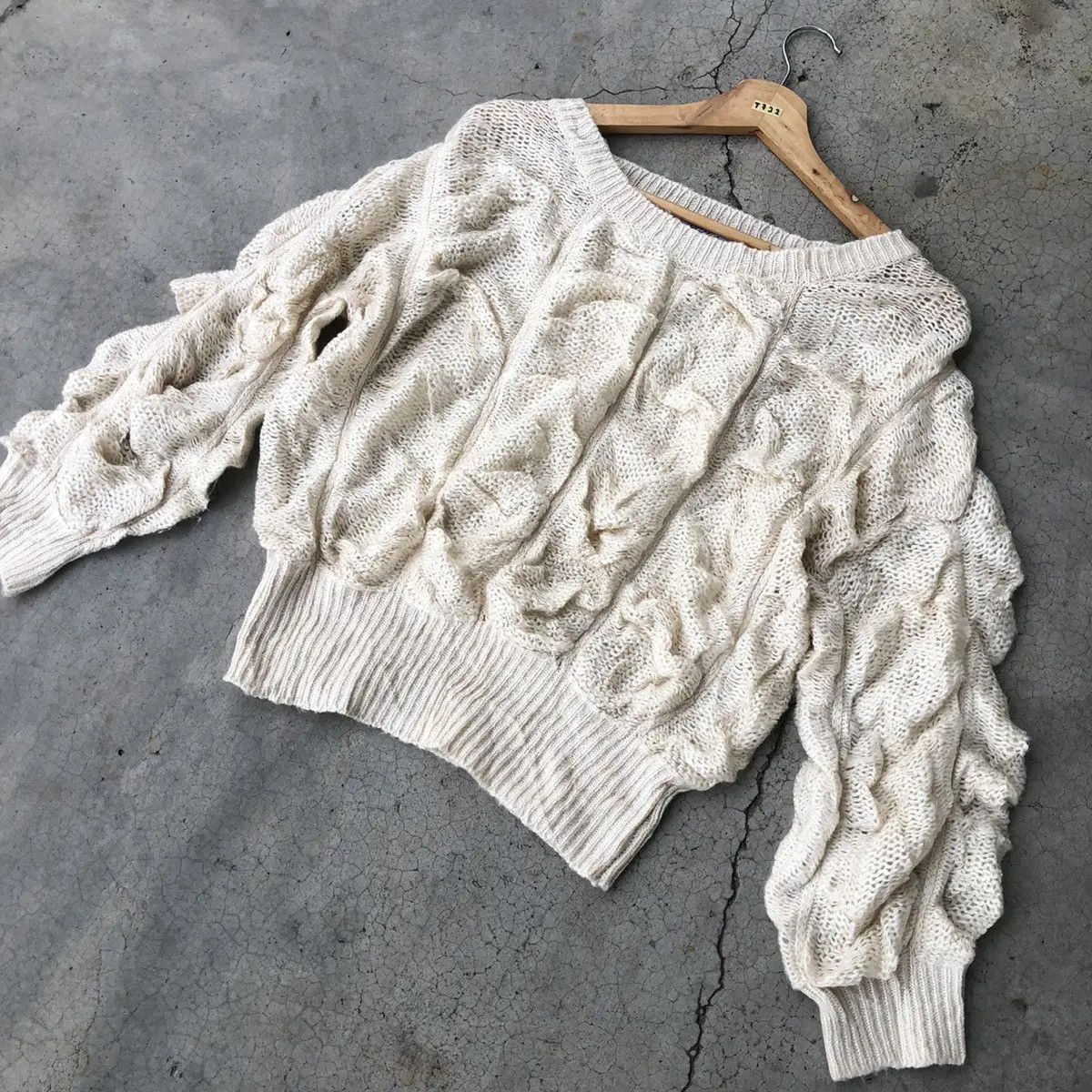 Designer × Japanese Brand 📌Very Rare Design Memeri/Jumper Like Crop Top Sweater Size US M / EU 48-50 / 2 - 2 Thumbnail