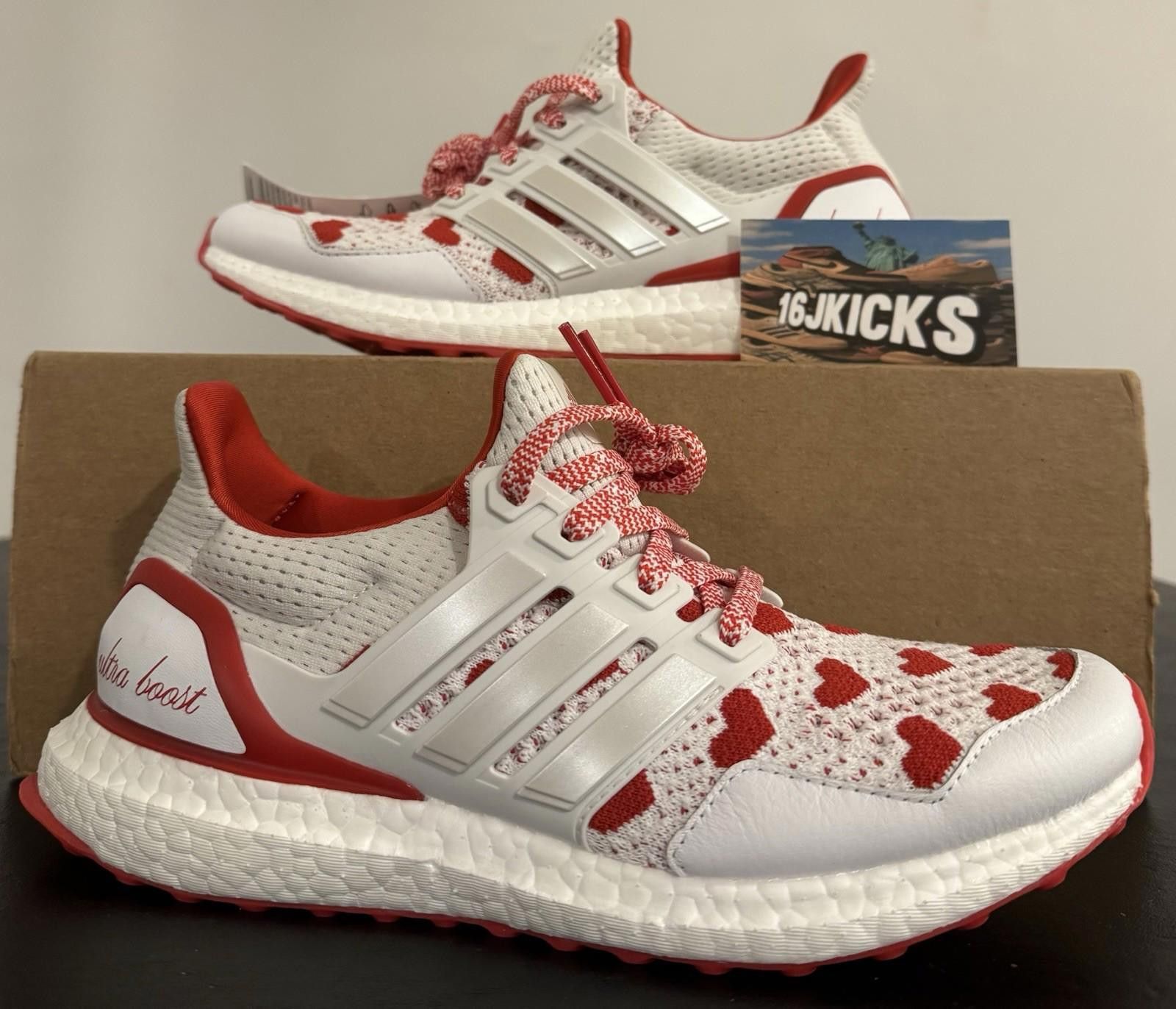 Adidas Size 7.5 - Adidas UltraBoost 1.0 Valentine's Day 2025 W Size US 7.5 / IT 37.5 - 1 Thumbnail