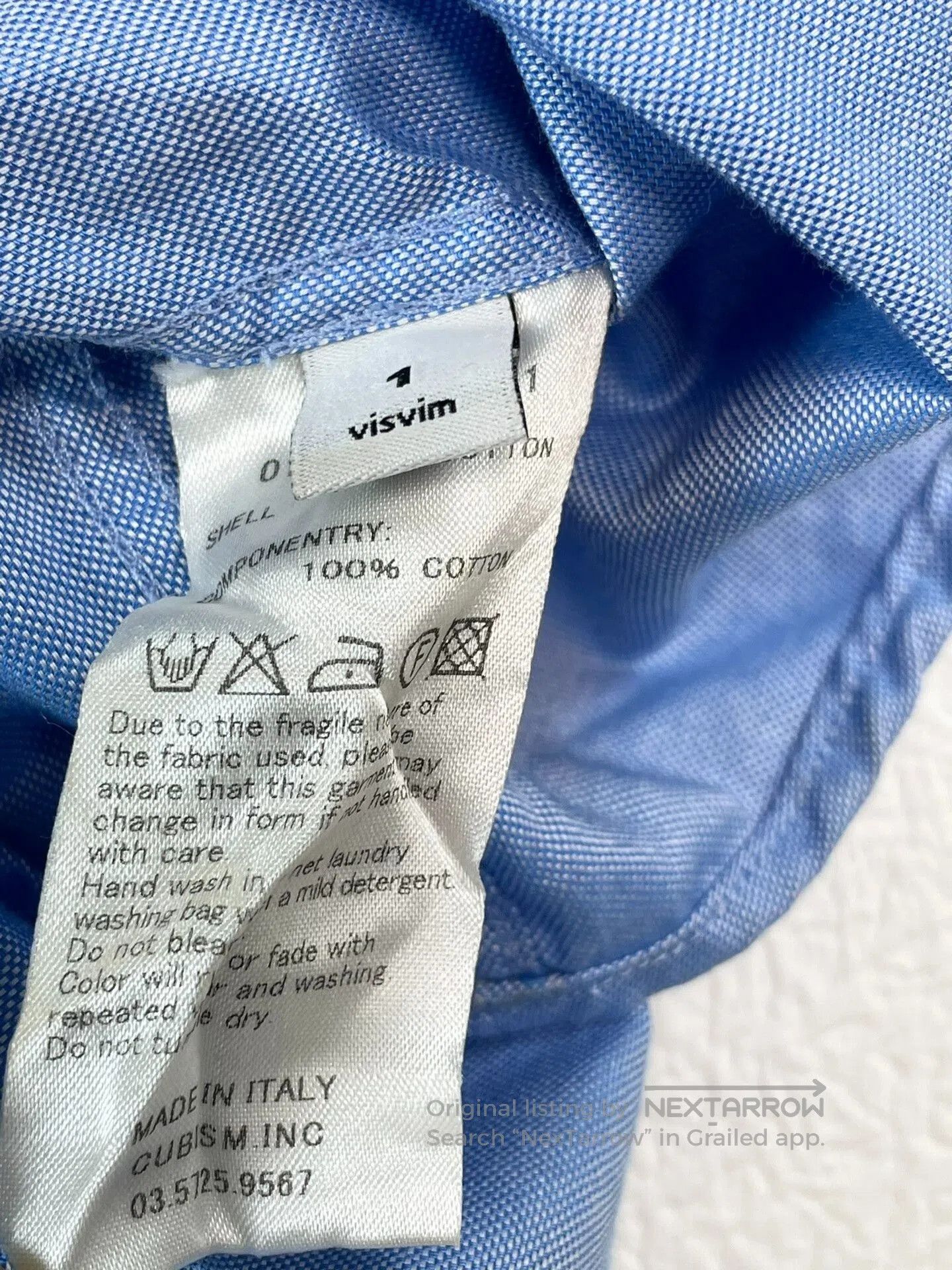 Visvim visvim albacore long sleeve shirt. Size US M / EU 48-50 / 2 - 6 Thumbnail