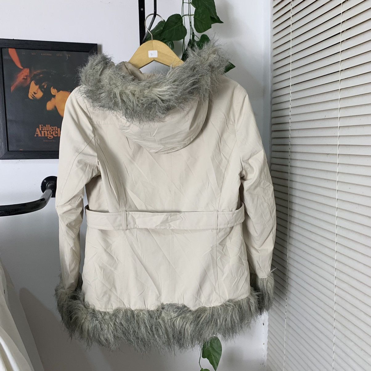 Other RARE Vintage Uniqlo Sheepskin Faux Fur Jacket Size L / US 10 / IT 46 - 4 Thumbnail