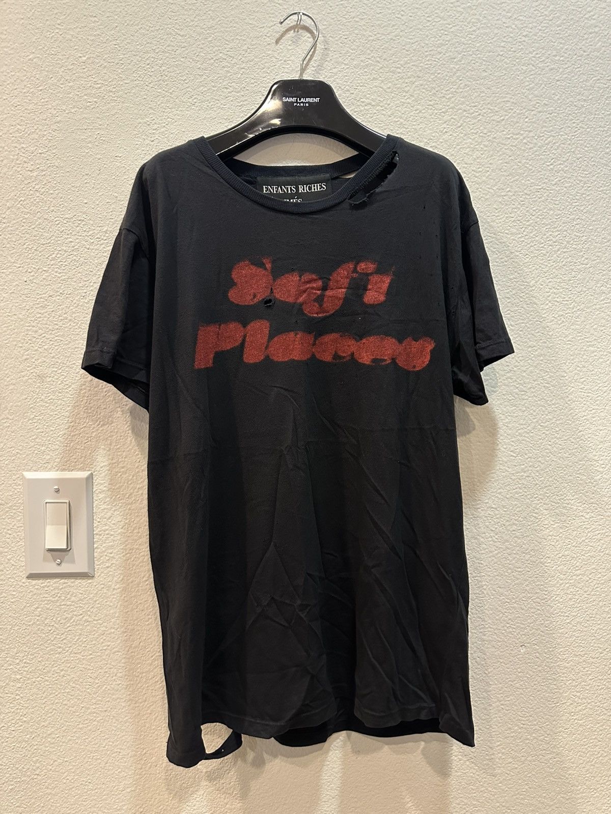 Enfants Riches Deprimes ERD SS17 Soft Places Thrashed Tee L Size US L / EU 52-54 / 3 - 1 Thumbnail