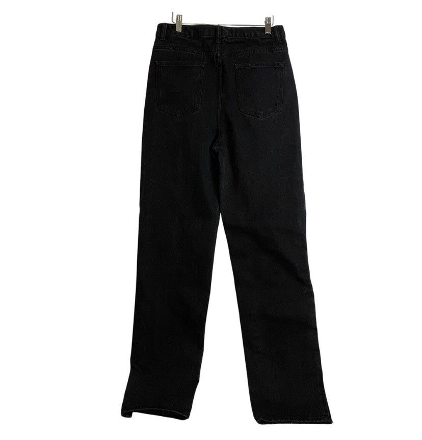 PrettyLittleThing Pretty Little Thing Black Jeans Women's High Waist Sz 8 EUC Size 30" / US 8 / IT 44 - 3 Thumbnail