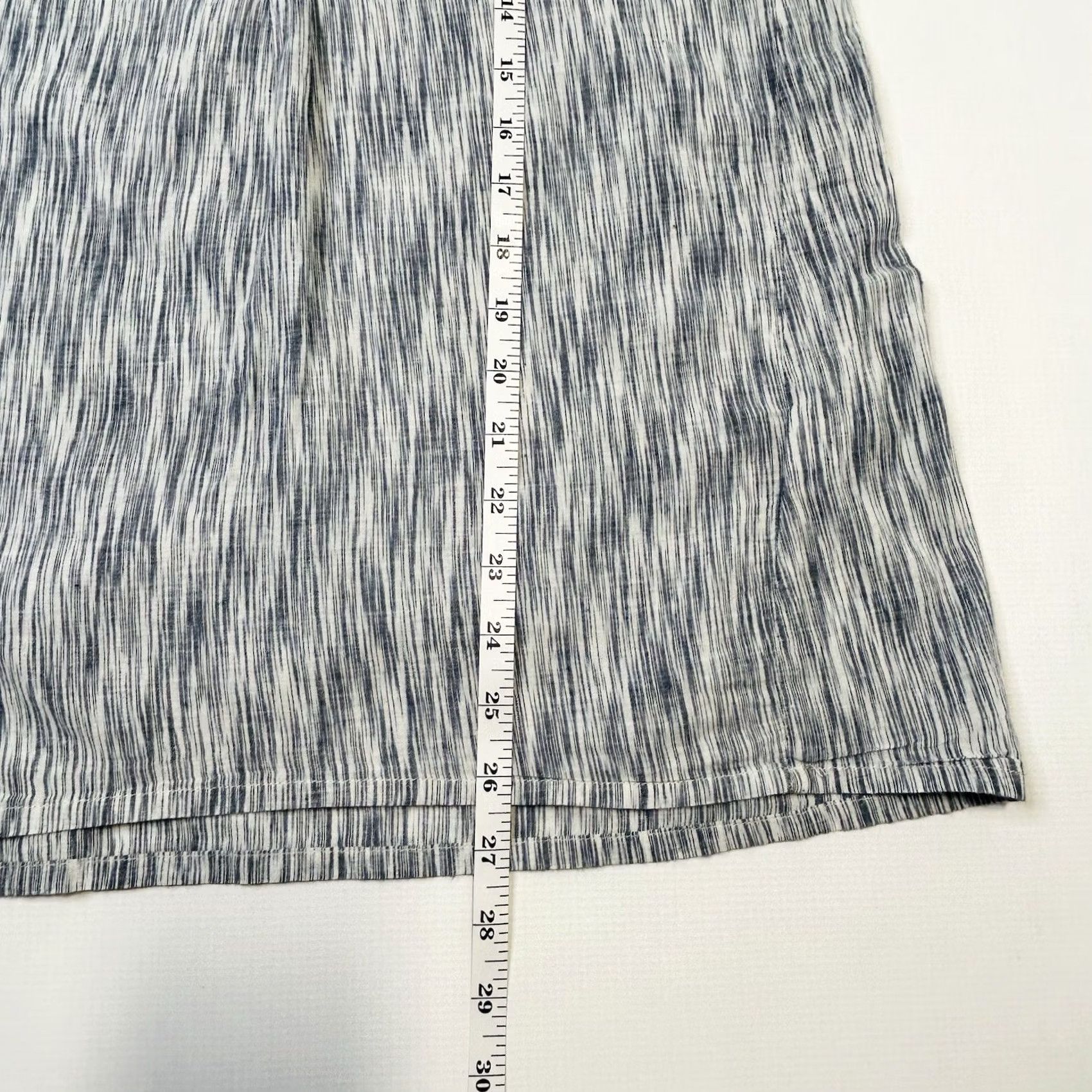 Joie VINTAGE Soft Joie Blue White Printed V-Neck Tunic Top Shirt Blouse 100% Cotton Size S / US 4 / IT 40 - 7 Thumbnail