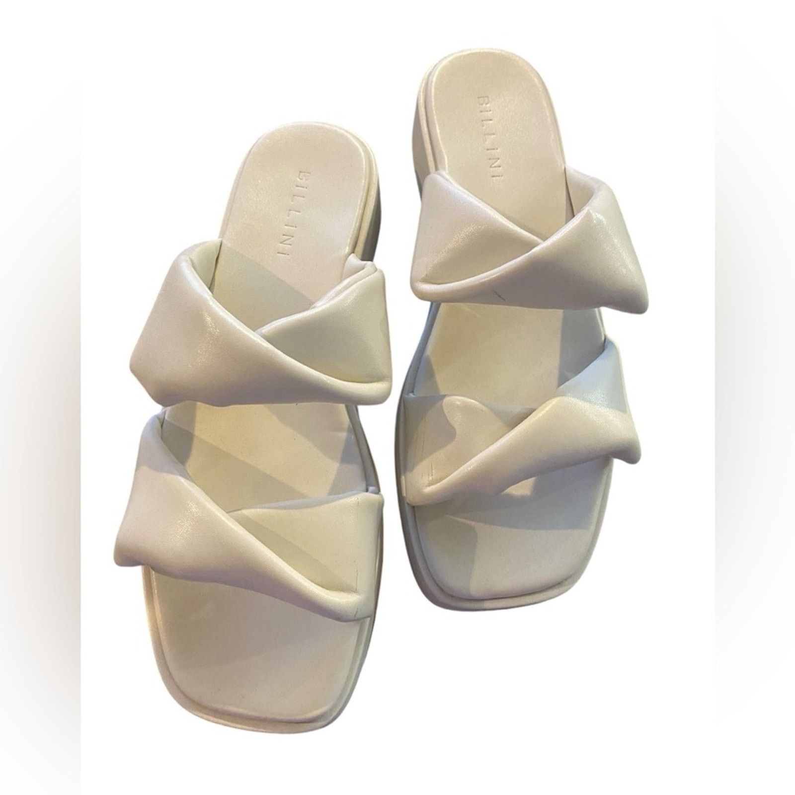 Other Billini Cory Platform Sandals White 9 Size US 9 / IT 39 - 5 Thumbnail
