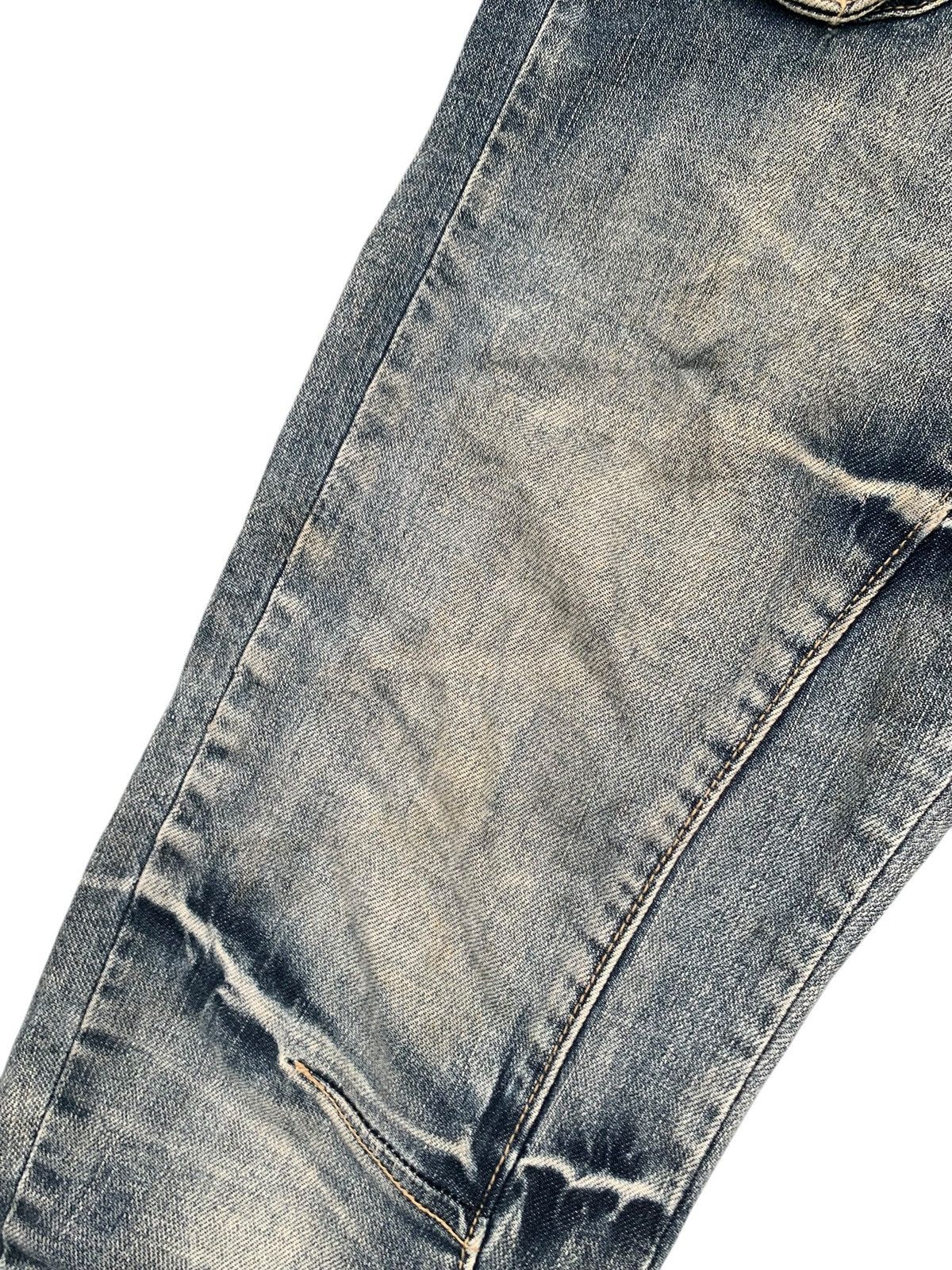 PPFM RARE💥PPFM BANANA CURVE CUT JAPANESE PUNK RUSTY DENIM Size US 32 / EU 48 - 15 Thumbnail