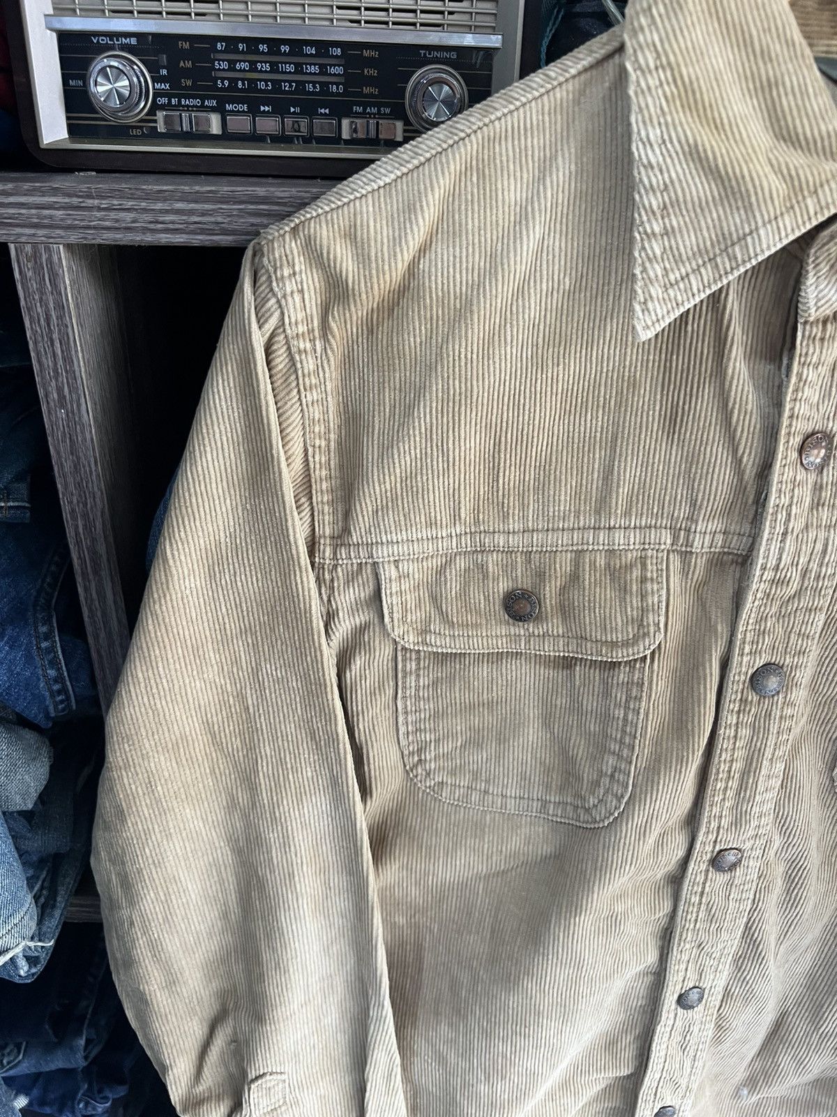Japanese Brand 🔥Bison Corduroy Button Jacket Size US S / EU 44-46 / 1 - 4 Thumbnail