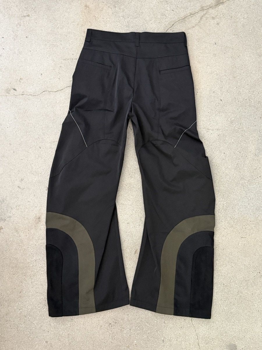 FFFPOSTALSERVICE Articulated Waist Bag Trousers, Black Size US 34 / EU 50 - 2 Thumbnail