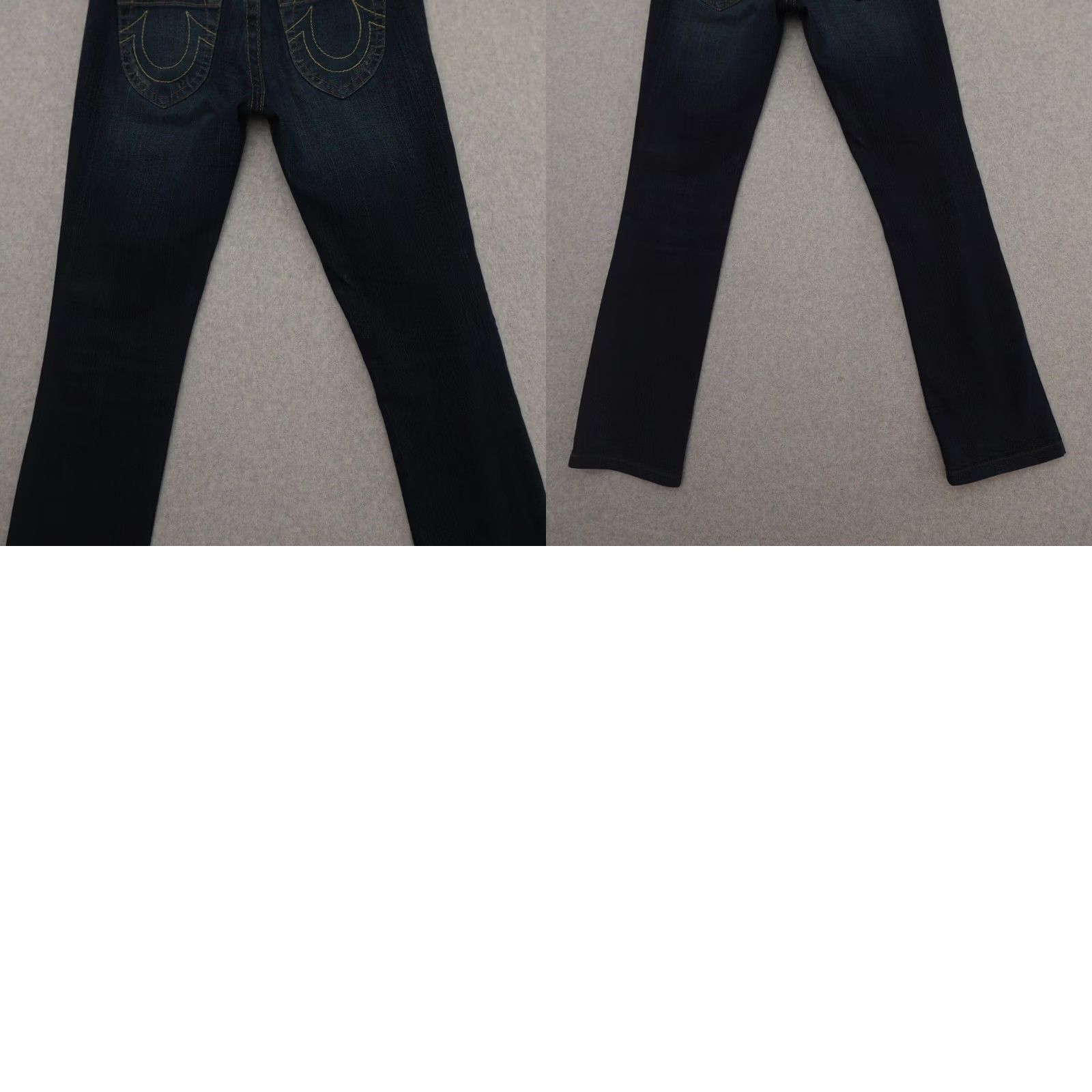 True Religion VINTAGE True Religion Jeans Women’s 27 (27X31) Johnny Super T Flap Low Rise Blue Skinny Embroidered Jeans Womens Size 27" / US 4 / IT 40 - 10 Thumbnail