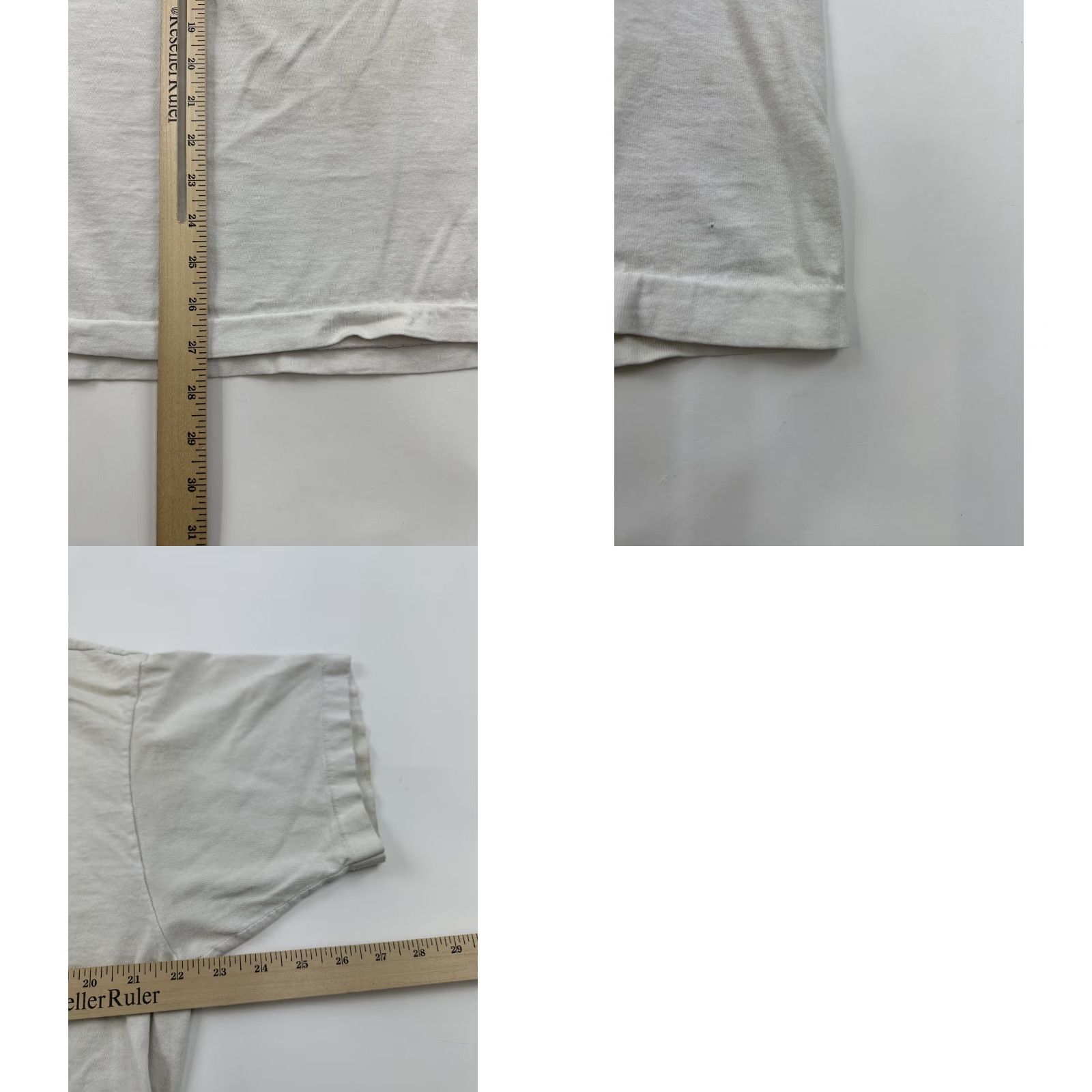 Fruit Of The Loom VINTAGE Fruit of the Loom Shirt Men XL White Shut Up Get In Hold On Get High Rollercoaster Graphic T-Shirt Mens XL White Shirt Size US XL / EU 56 / 4 - 9 Thumbnail