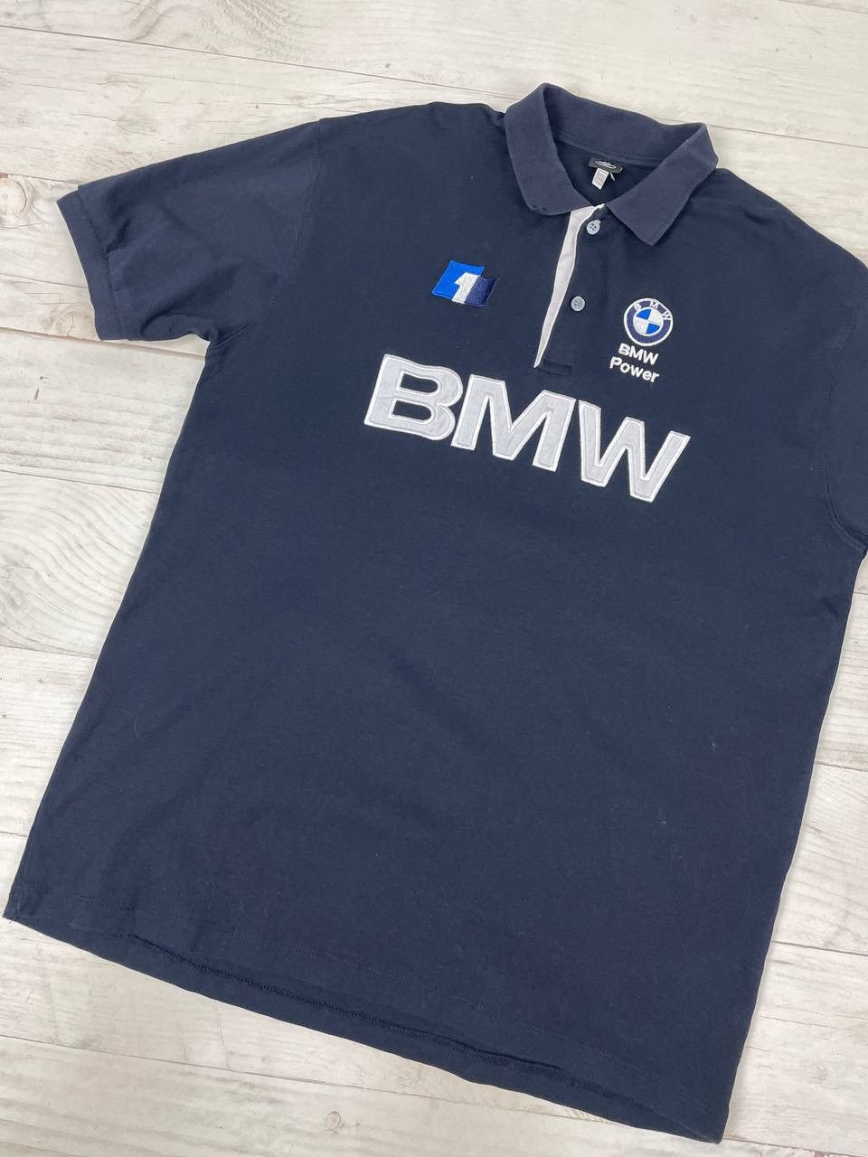BMW Vintage BMW Racing Polo Shirt F1 Grand Prix 90s Size US XL / EU 56 / 4 - 3 Thumbnail