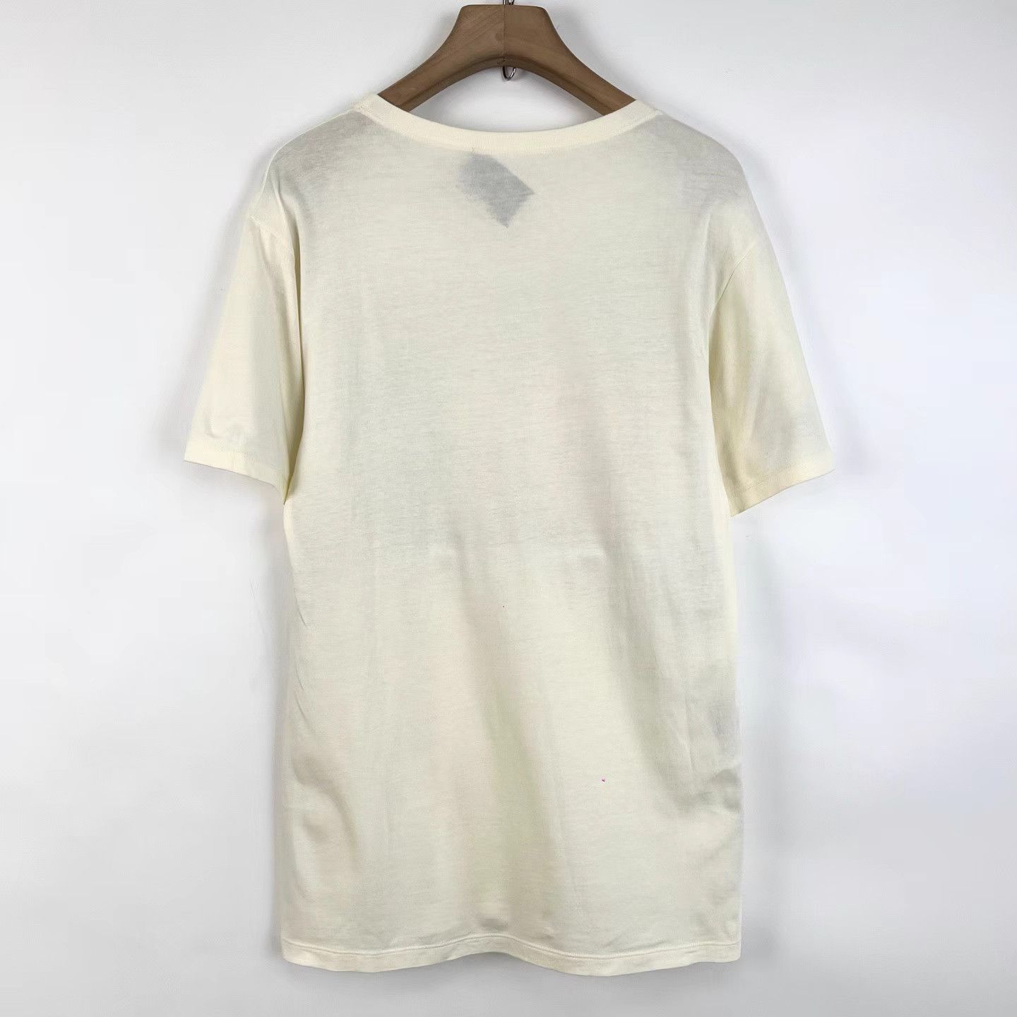 Gucci Gucci Off-White Leopard & Sequin Logo Print Short Sleeve K12 Size US M / EU 48-50 / 2 - 2 Thumbnail