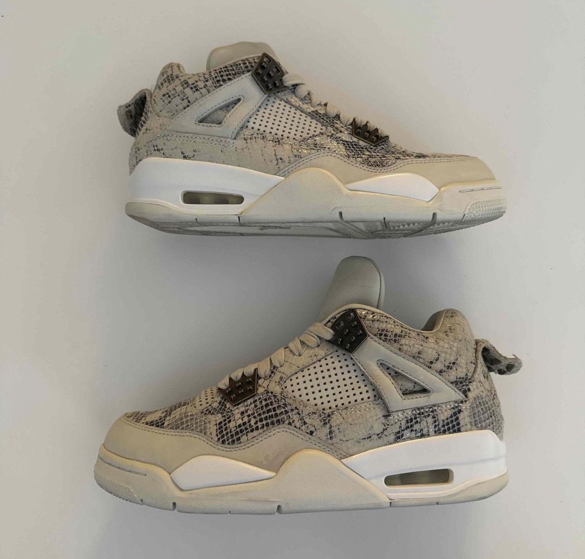 Jordan Brand Air Jordan 4 Retro Premium Snakeskin Python Size US 7 / EU 40 - 1 Thumbnail