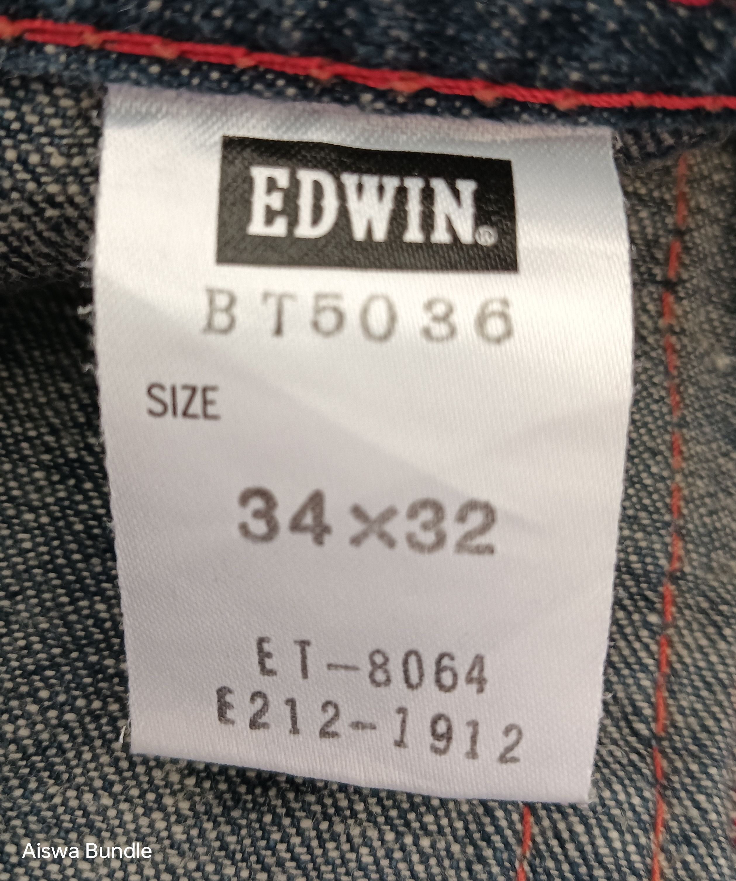 Edwin × Japanese Brand Edwin Blue Trip Distressed Denim Size US 38 / EU 54 - 21 Thumbnail