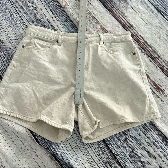 HIDDEN Hidden Los Angeles Beige Dad Jean Shorts Size 32" / US 10 / IT 46 - 6 Thumbnail