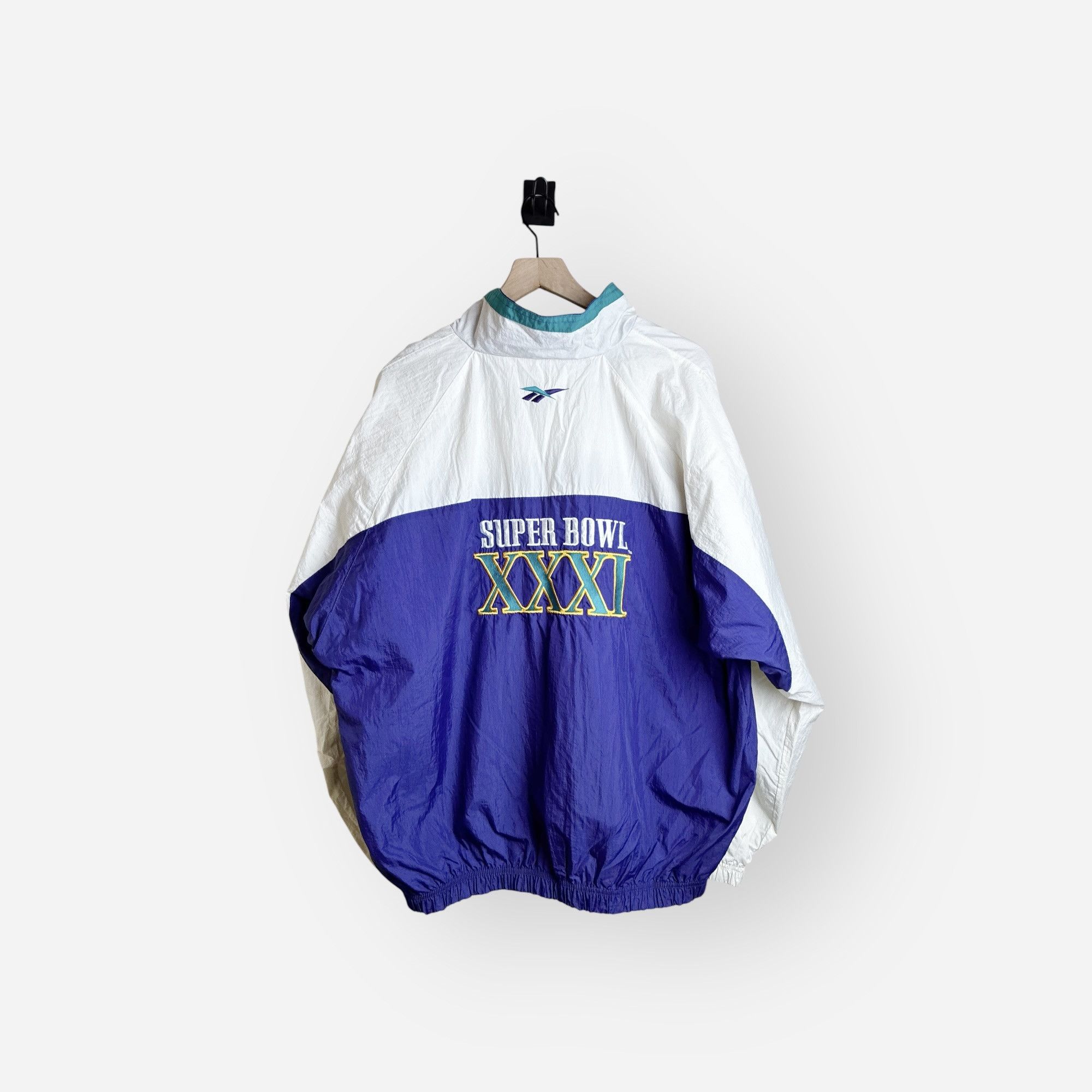 Reebok Vintage 1997 Super Bowl Reebok Jacket Size US XL / EU 56 / 4 - 1 Thumbnail