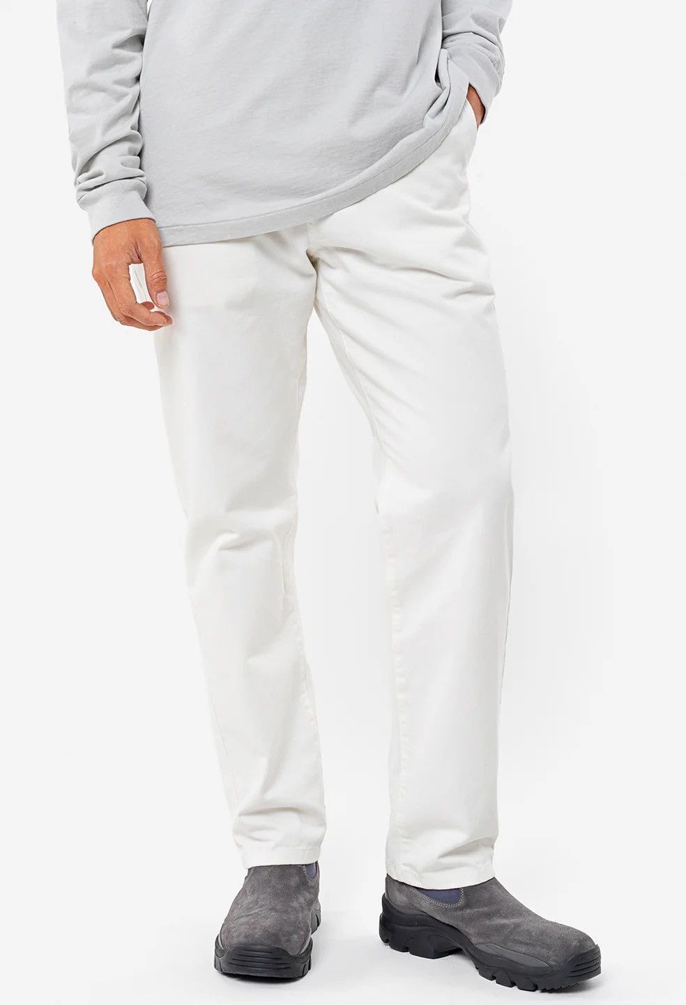 John Elliott Canyon Work Chino, Chalk, Sz 1 Size US 30 / EU 46 - 5 Thumbnail