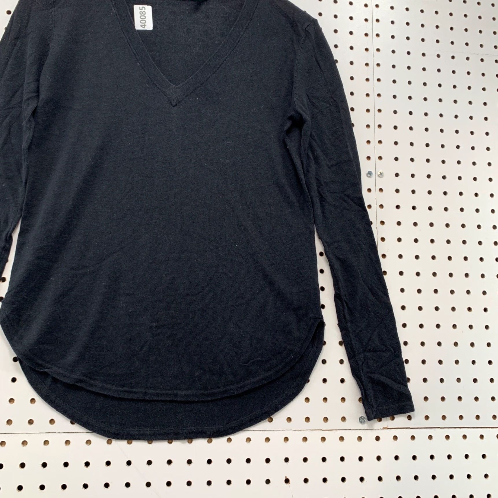 Ralph Lauren LRL Lauren Ralph Lauren Silk Blend Top Womens XS Black Round Neck 18.5x25.5 Size XS / US 0-2 / IT 36-38 - 6 Thumbnail