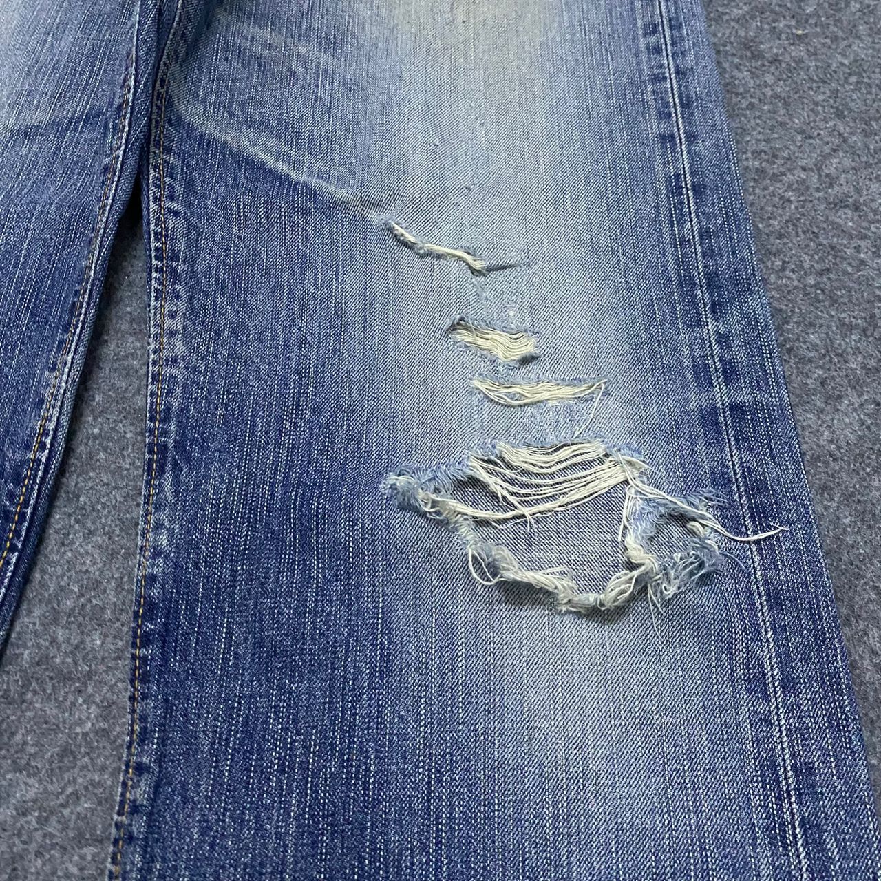 If Six Was Nine 💥Best Offer💥 Edwin 505z Selvegde Redline Distressed Denim Size US 30 / EU 46 - 9 Thumbnail