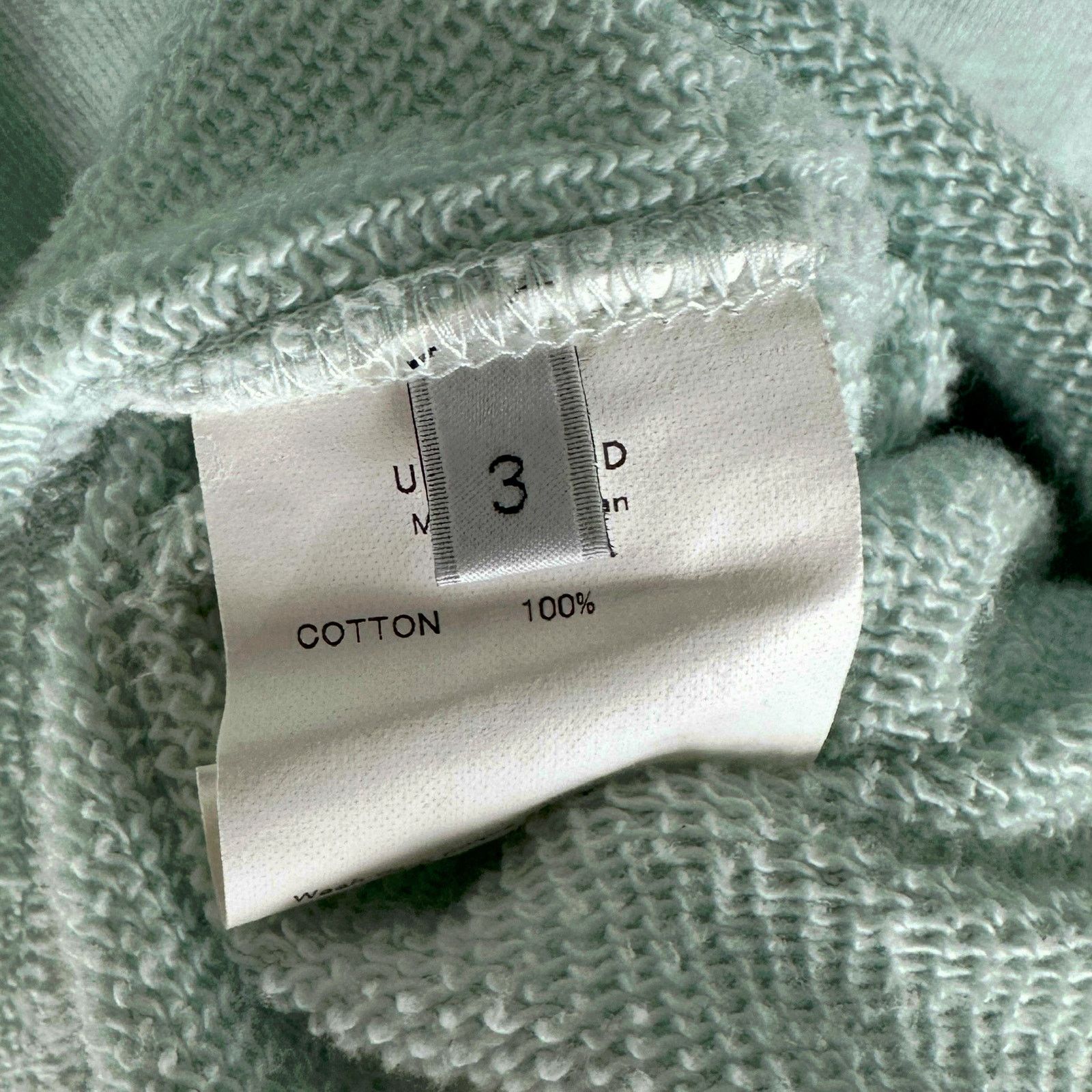 Unused Light Blue Japanese Layered Crewneck Hoodie Size US L / EU 52-54 / 3 - 7 Thumbnail