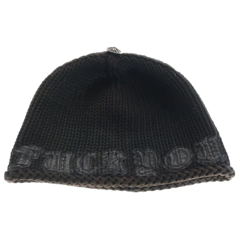 Chrome Hearts Old Chrome Hears Fuck You cashmere beanie carti opium Size ONE SIZE - 1 Thumbnail