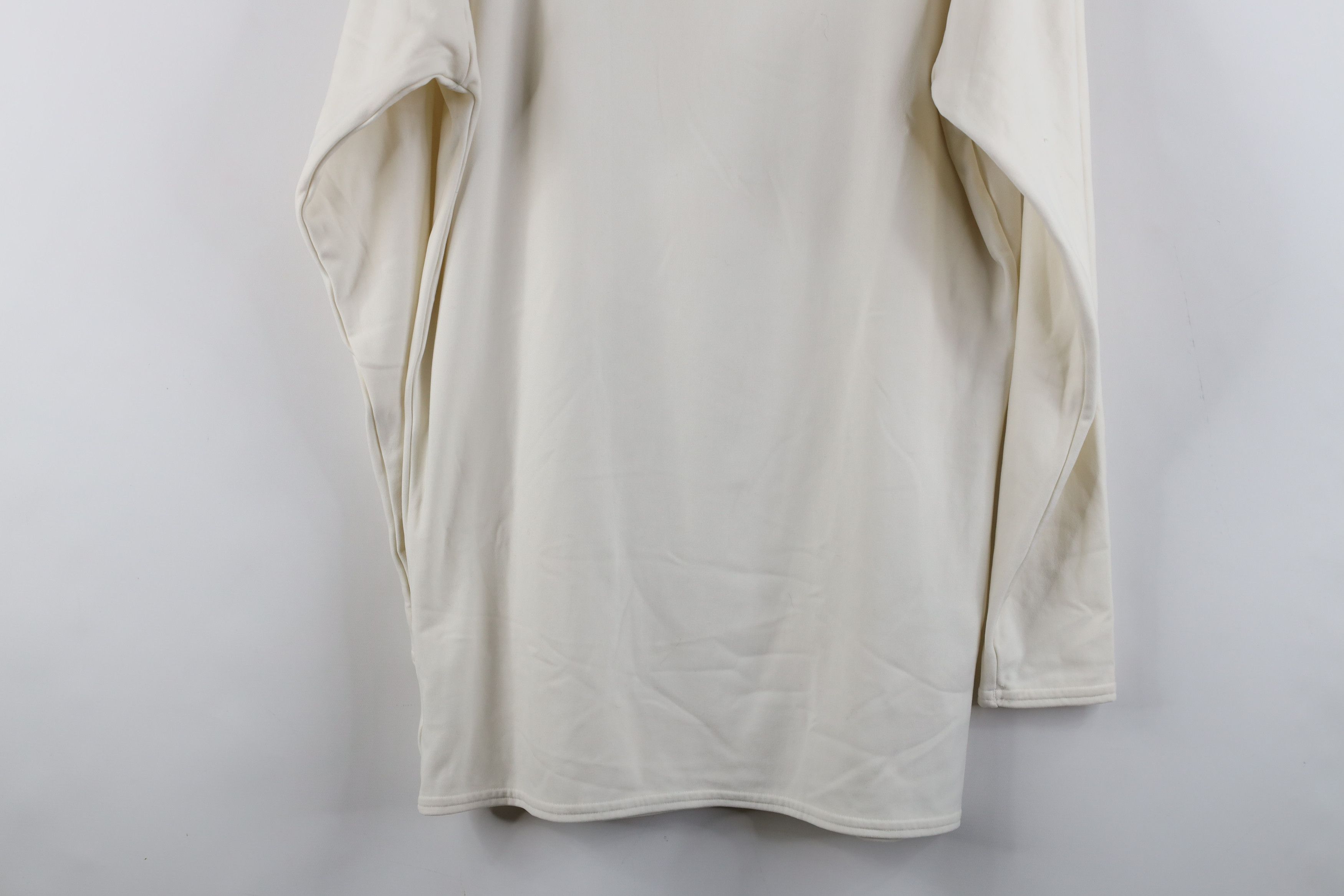 Under Armour × Vintage Under Armour ColdGear Compression Mock Neck T-Shirt White Size US XXL / EU 58 / 5 - 14 Thumbnail