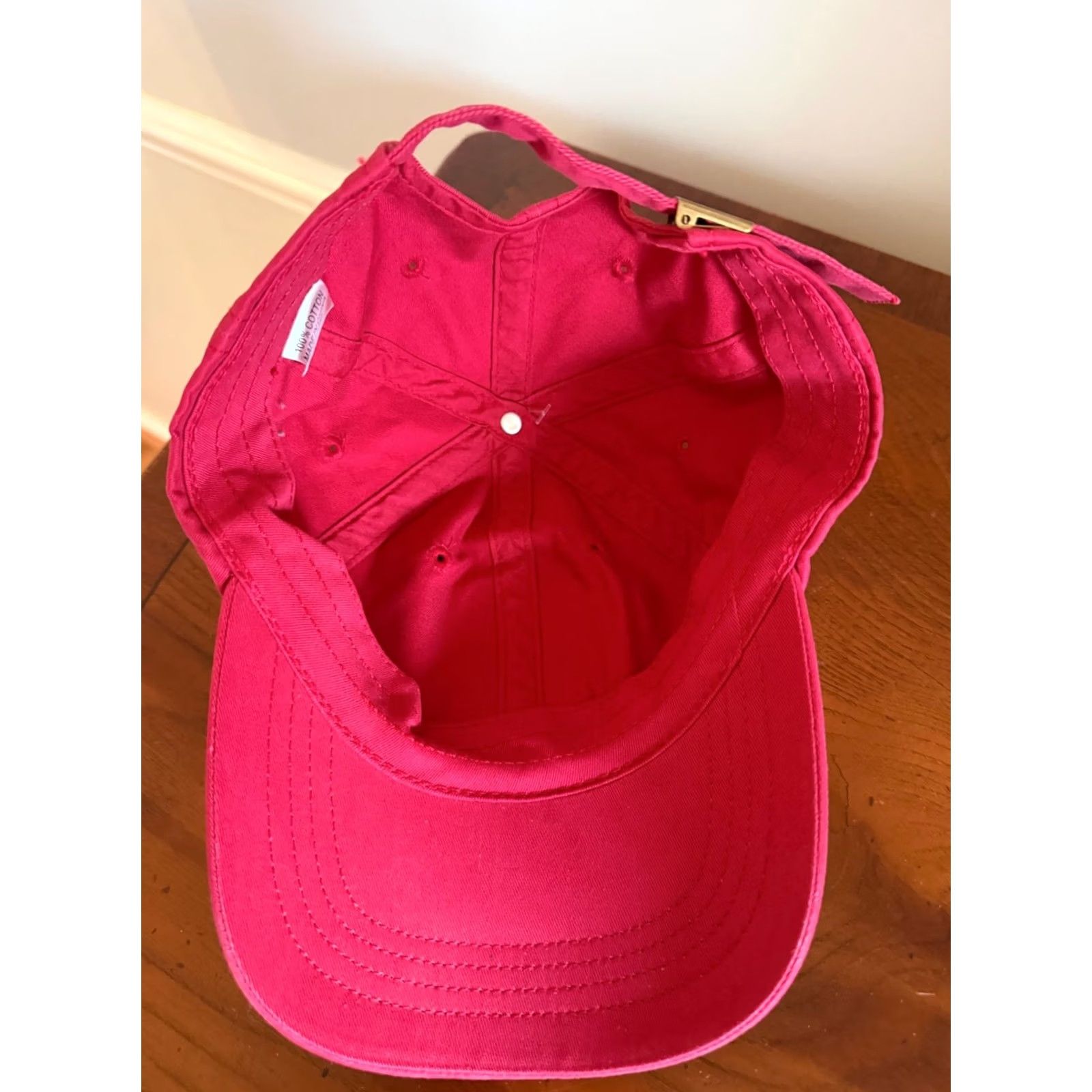 Camel VINTAGE Camel Baseball Cap Hat Red 100% Cotton Adjustable Strapback Men USA 80s Patch Joe Camel Logo Size ONE SIZE - 4 Thumbnail