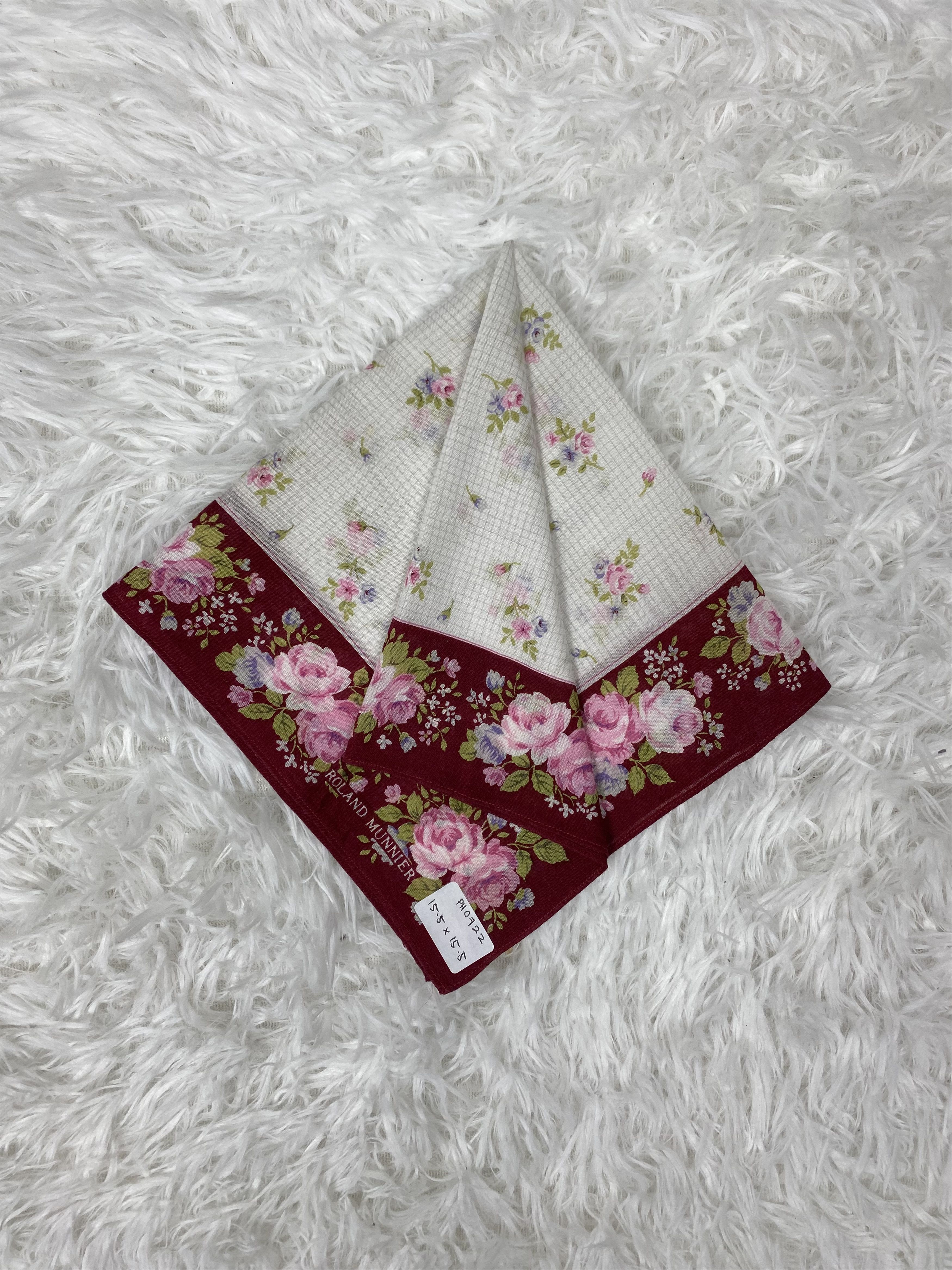 Japanese Brand × Vintage Vintage Roland Munnier Handkerchief Neckerchief PH0722 Size ONE SIZE - 1 Thumbnail