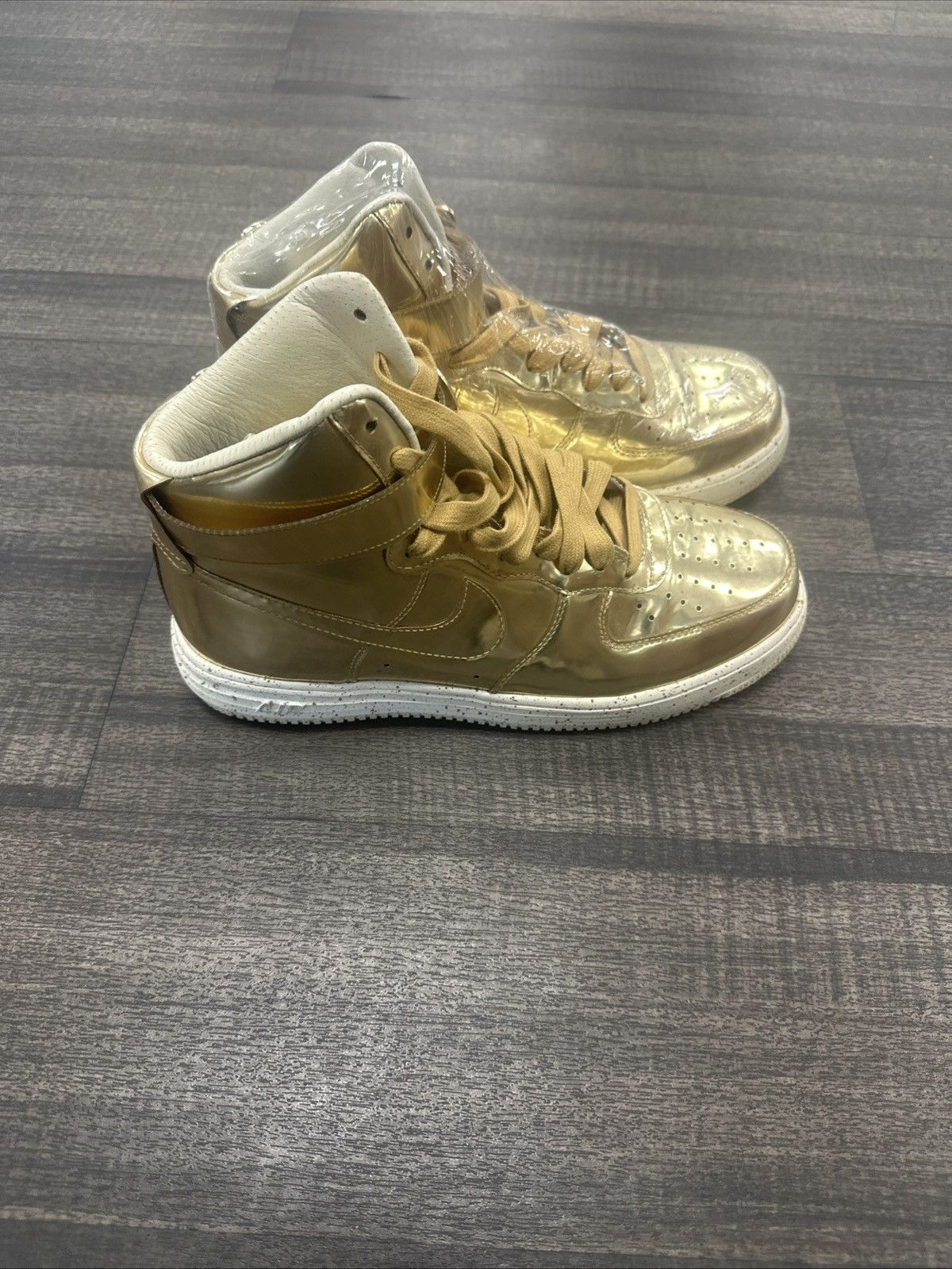 Nike Nike Lunar Force 1 Mid SP “Liquid Gold” Size 9.5 - Rare Size US 9.5 / EU 42-43 - 2 Thumbnail