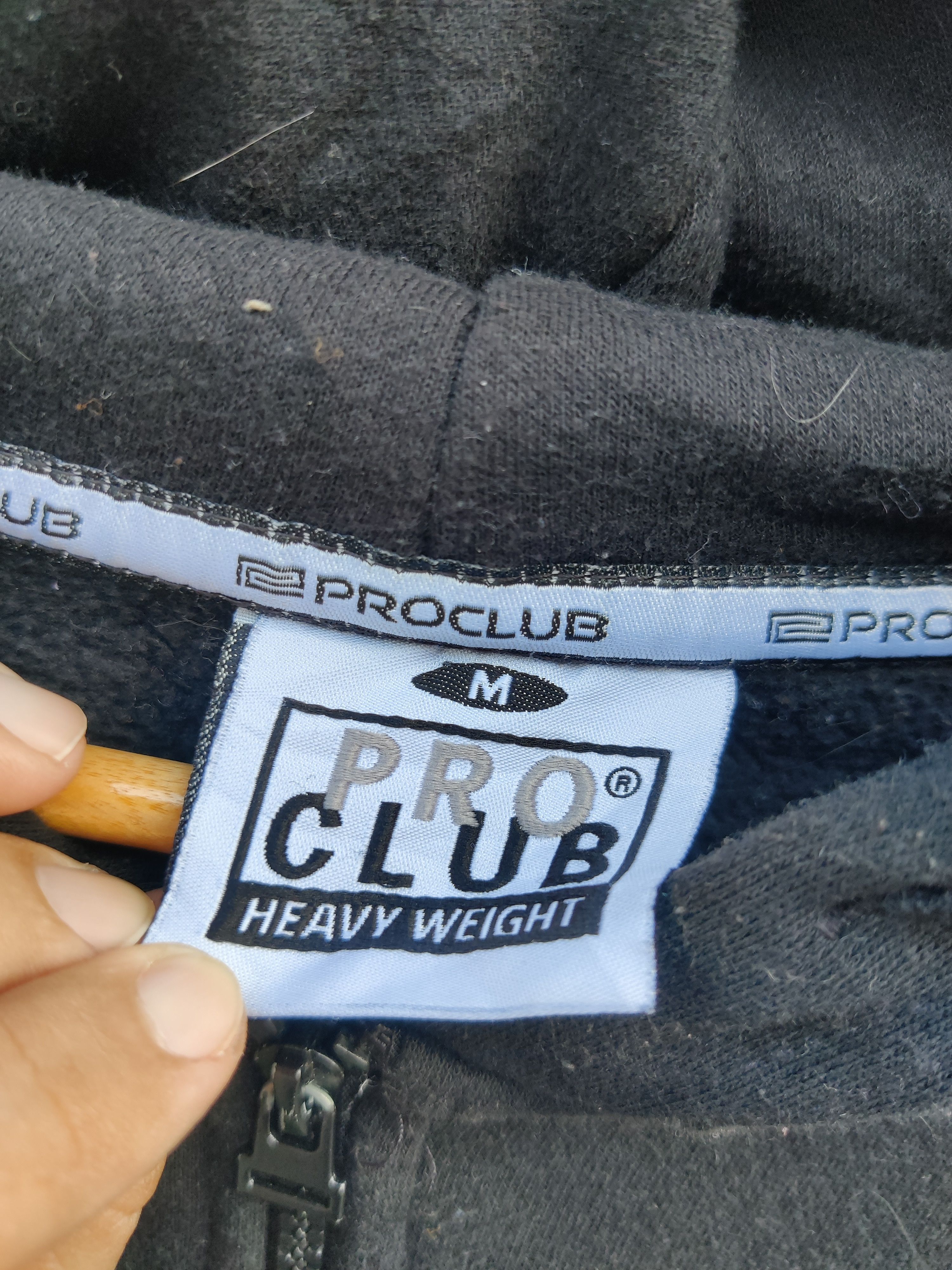 Japanese Brand Vintage Pro Club Black Basic Hoodie Size M Size US M / EU 48-50 / 2 - 10 Thumbnail