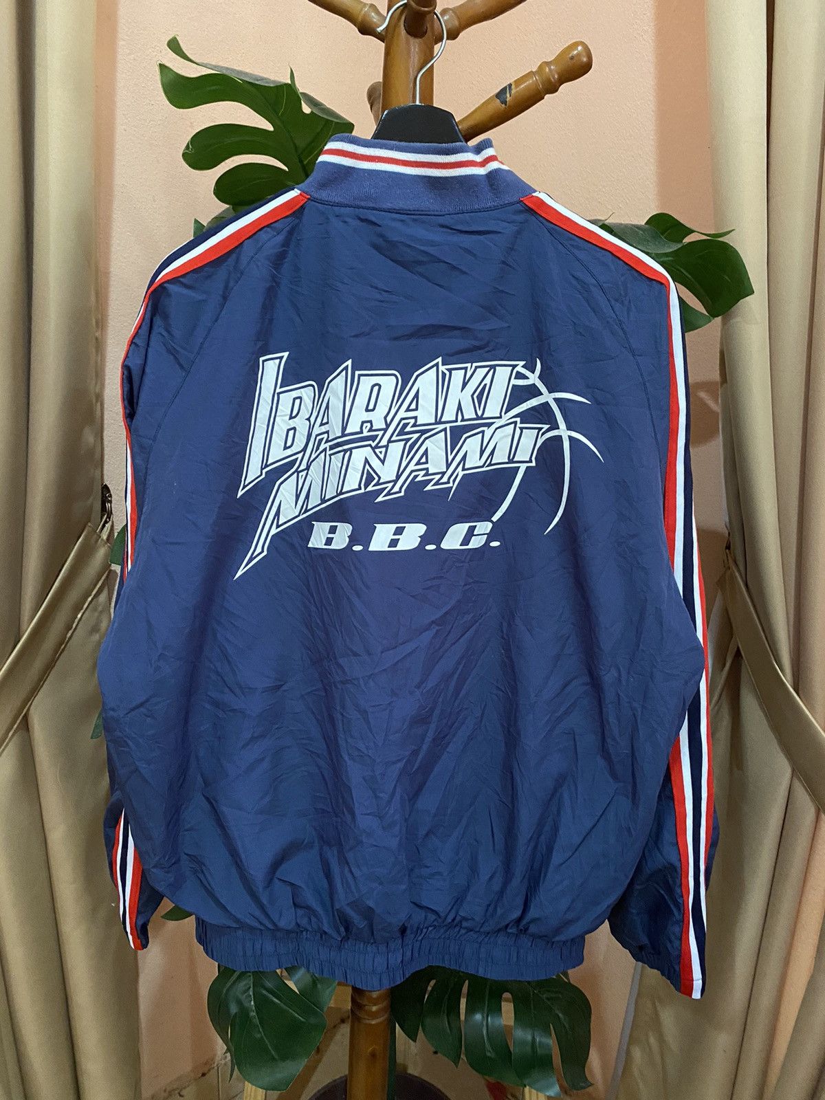 Japanese Brand Vintage BIKE Ibaraki Minami B.B.C. Basketball Jacket Size US M / EU 48-50 / 2 - 5 Thumbnail