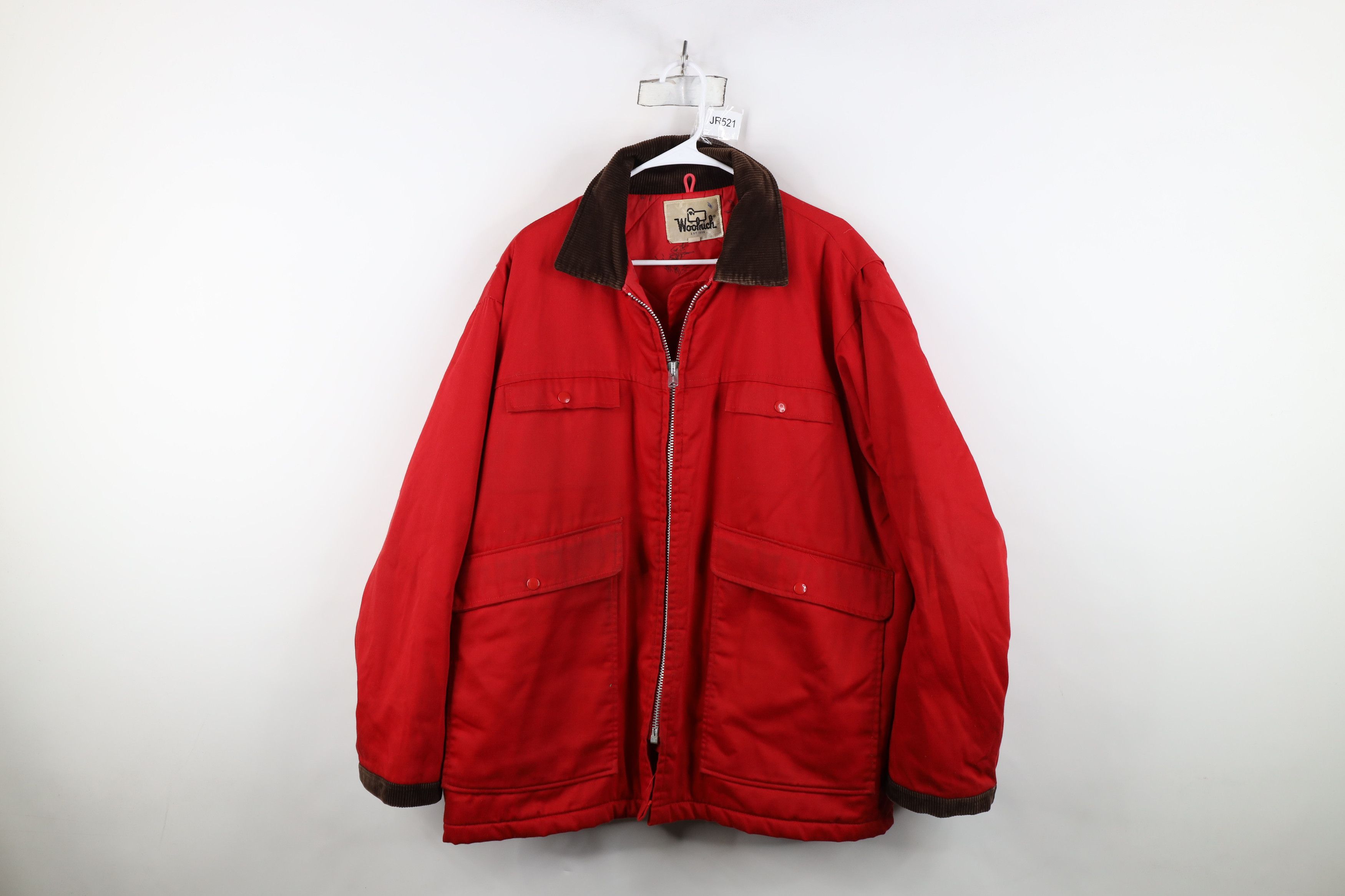 Woolrich Woolen Mills Vintage 60s 70s Woolrich Hunting Chore Barn Jacket USA Size US XL / EU 56 / 4 - 1 Thumbnail