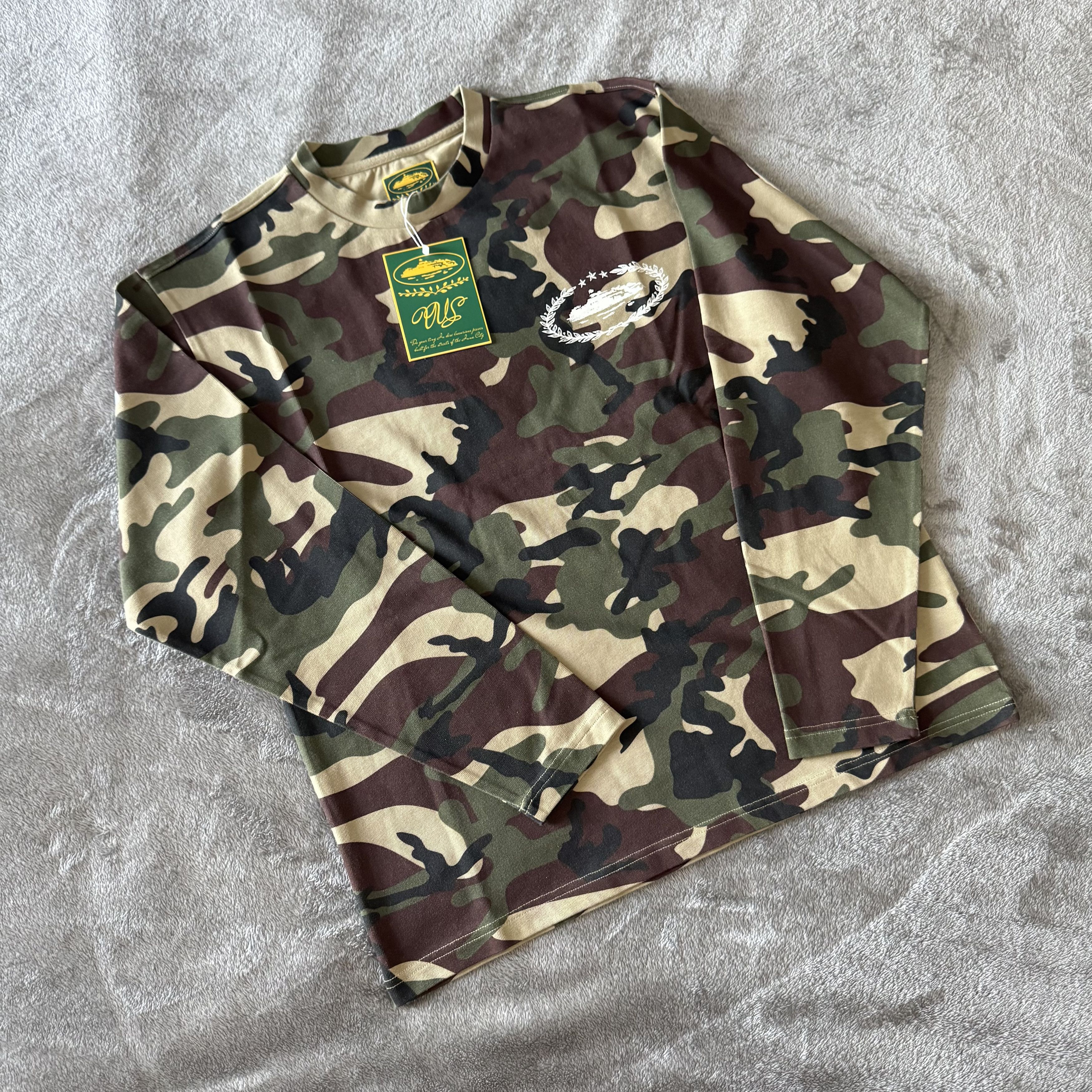 Corteiz CORTEIZ SUPERIOR ROYALE TEE LS [CAMO] Size US M / EU 48-50 / 2 - 2 Thumbnail