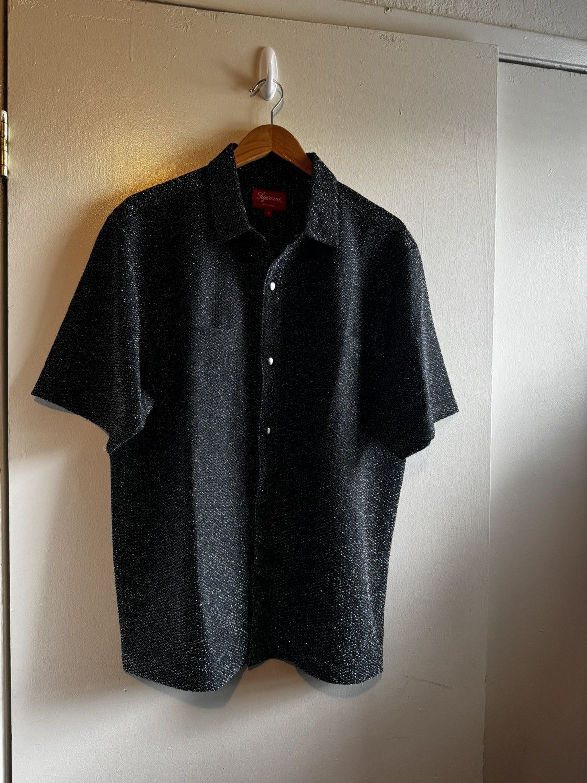 Supreme Supreme Lurex Short Sleeve Shirt | Grailed