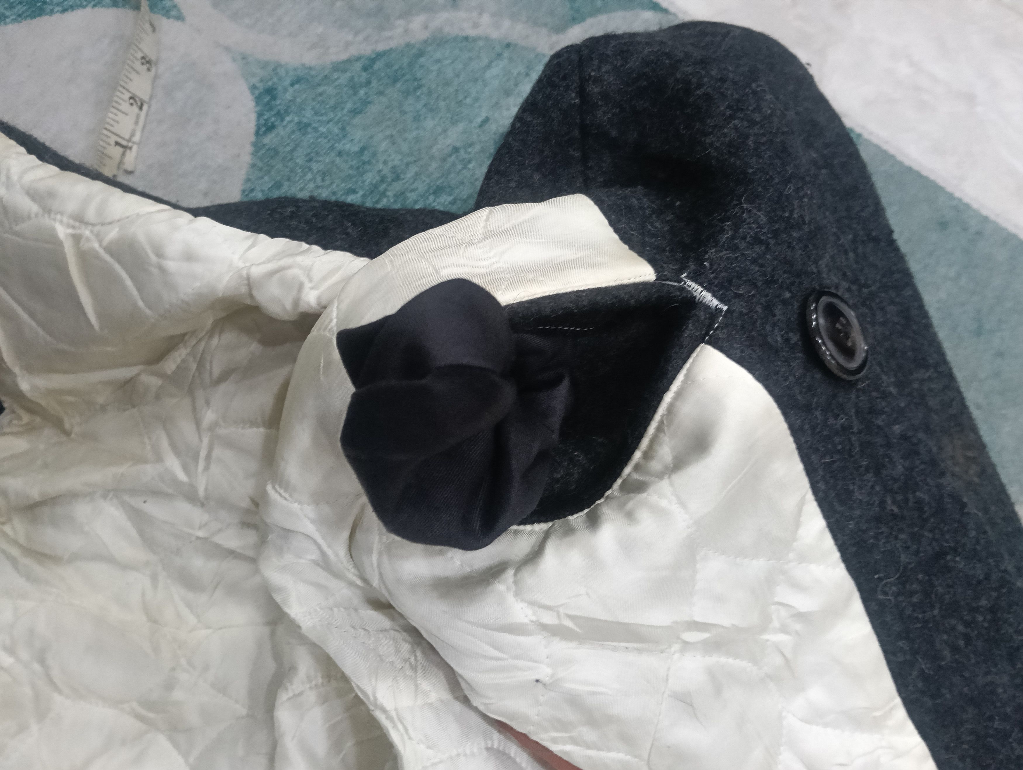 Yohji Yamamoto Coal Black Japanese Brand Wool Jacket Size US M / EU 48-50 / 2 - 20 Thumbnail