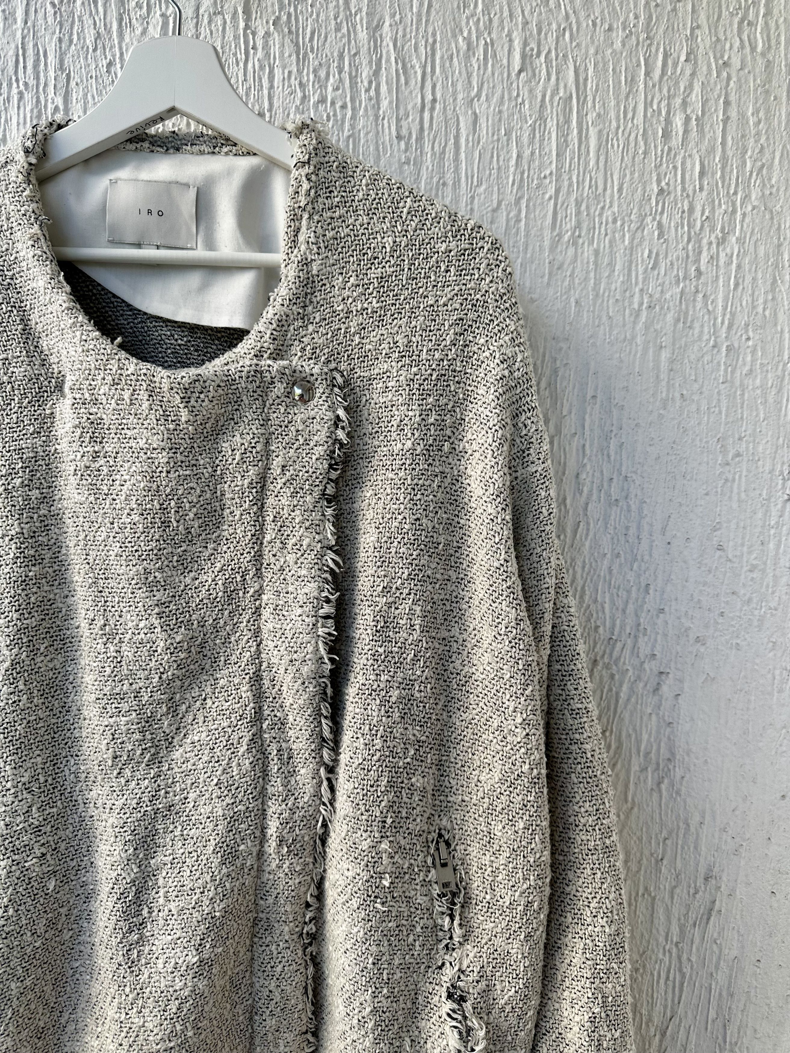 Iro tweed biker jacket Size M / US 6-8 / IT 42-44 - 3 Thumbnail