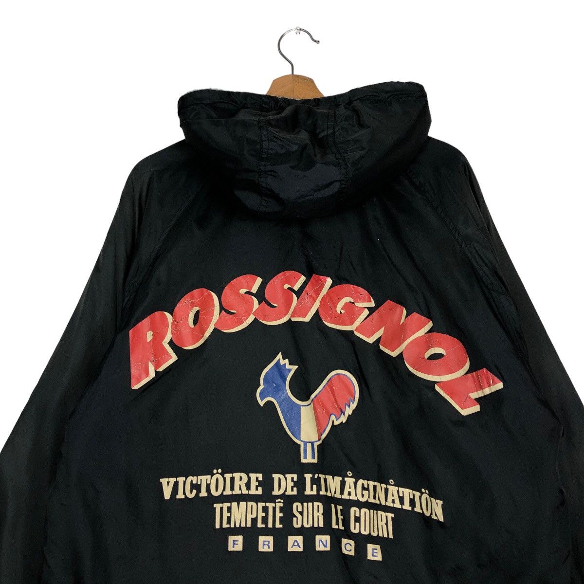 Japanese Brand 🔥Vintage Long Jacket Sports Rossignol France Big Logo Size US L / EU 52-54 / 3 - 9 Thumbnail