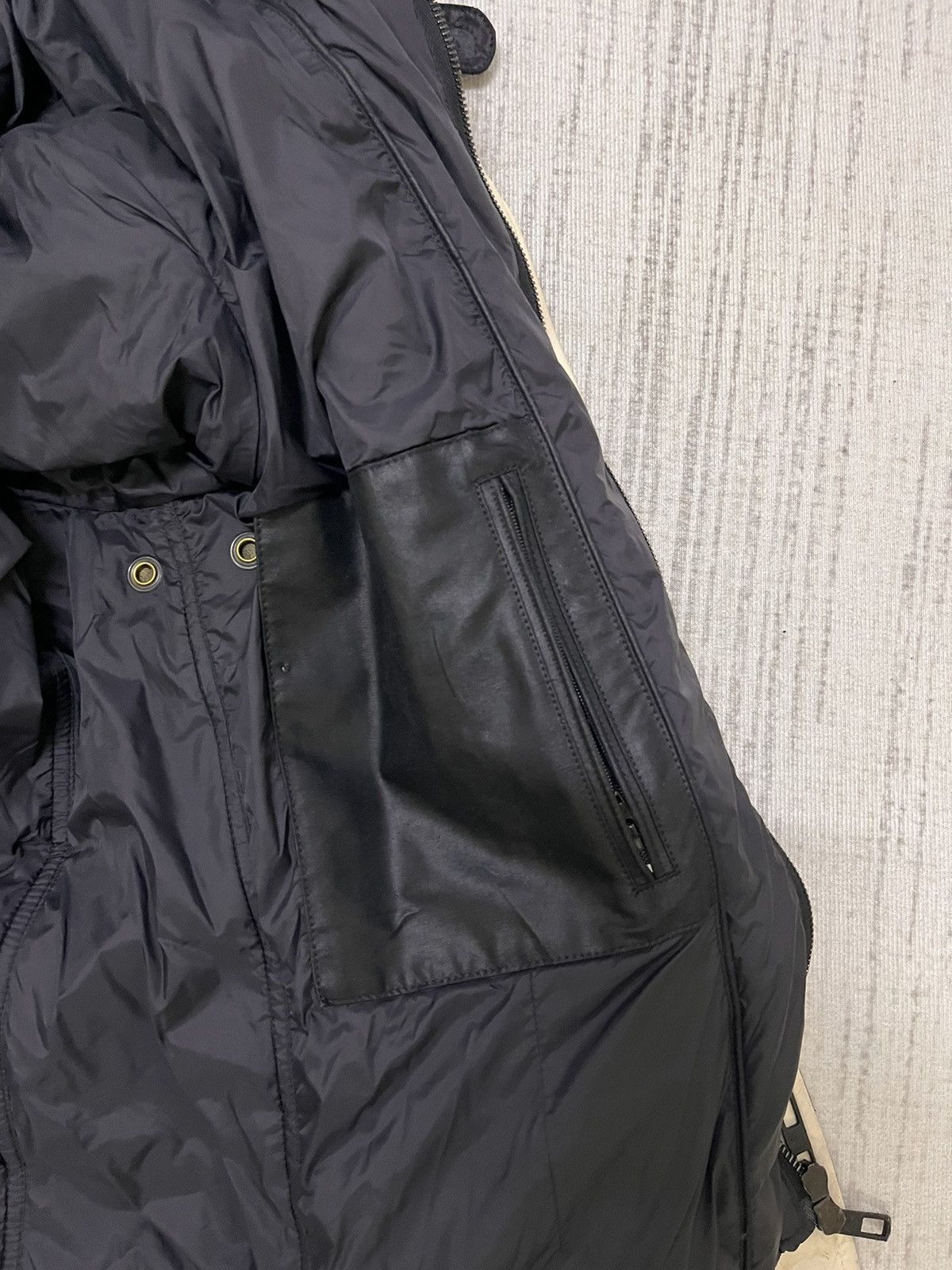 Emporio Armani × Giorgio Armani Lampo zip Giorgio armani leather jacket Size US L / EU 52-54 / 3 - 13 Thumbnail