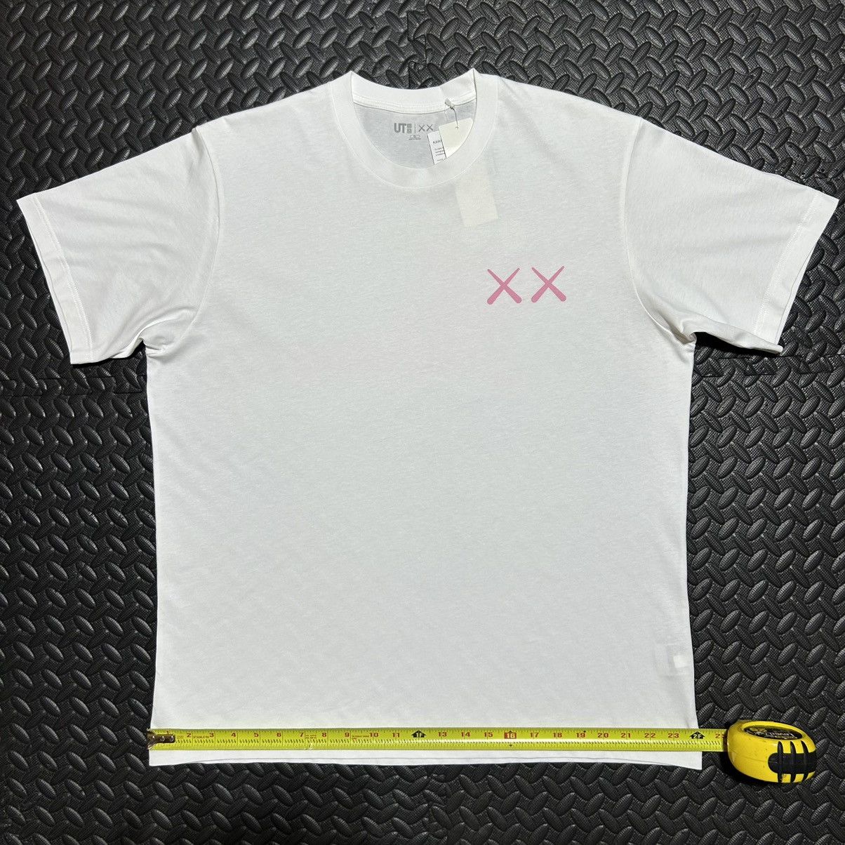 Kaws × Uniqlo KAWS x Uniqlo TShirt Men’s Size XL Companion White Pink NEW Size US XL / EU 56 / 4 - 8 Thumbnail