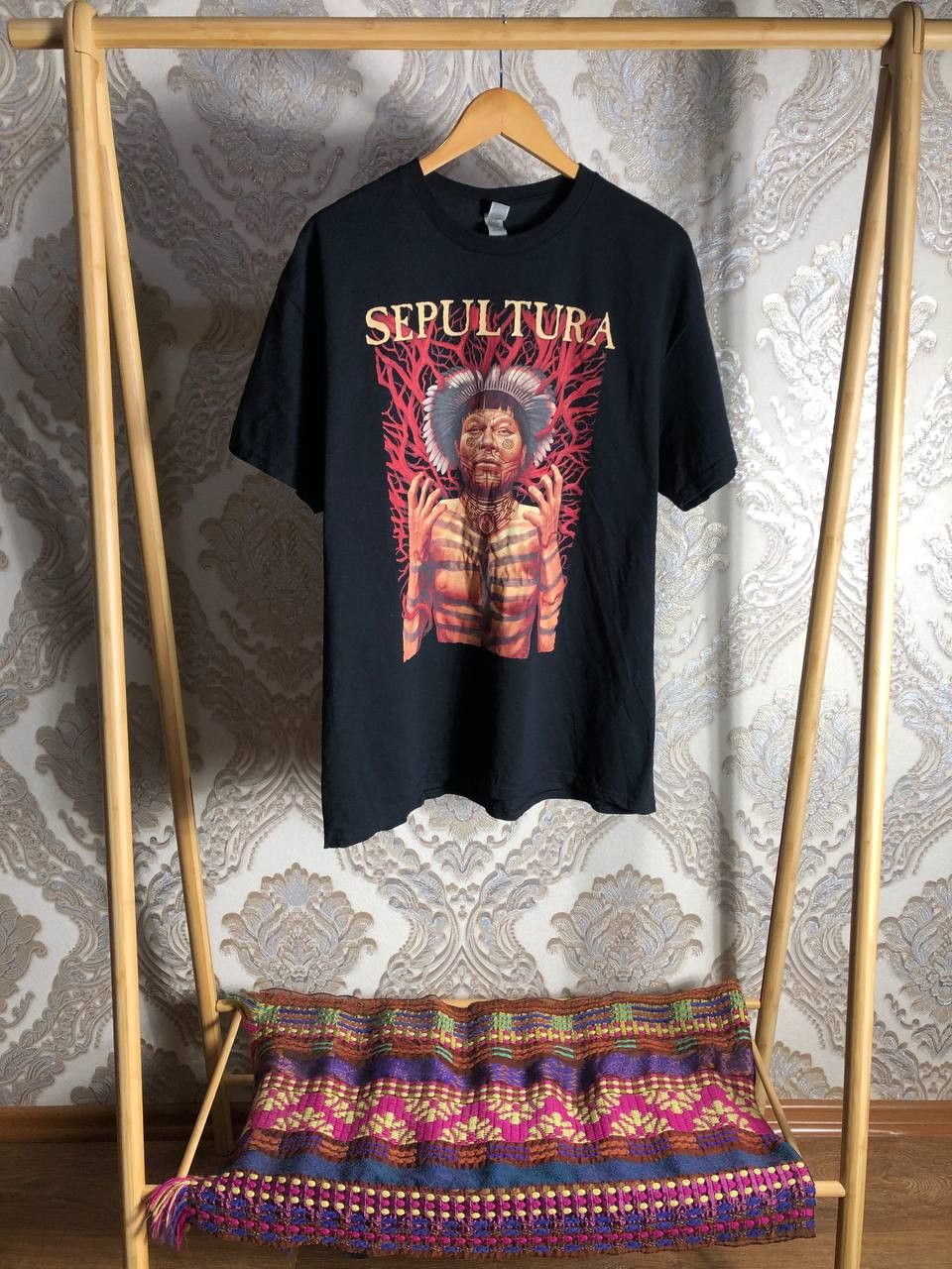 Band Tees Vintage Sepultura Tour Rock T-shirt Retro Metal Punk Y2K 90s Size US XL / EU 56 / 4 - 1 Thumbnail