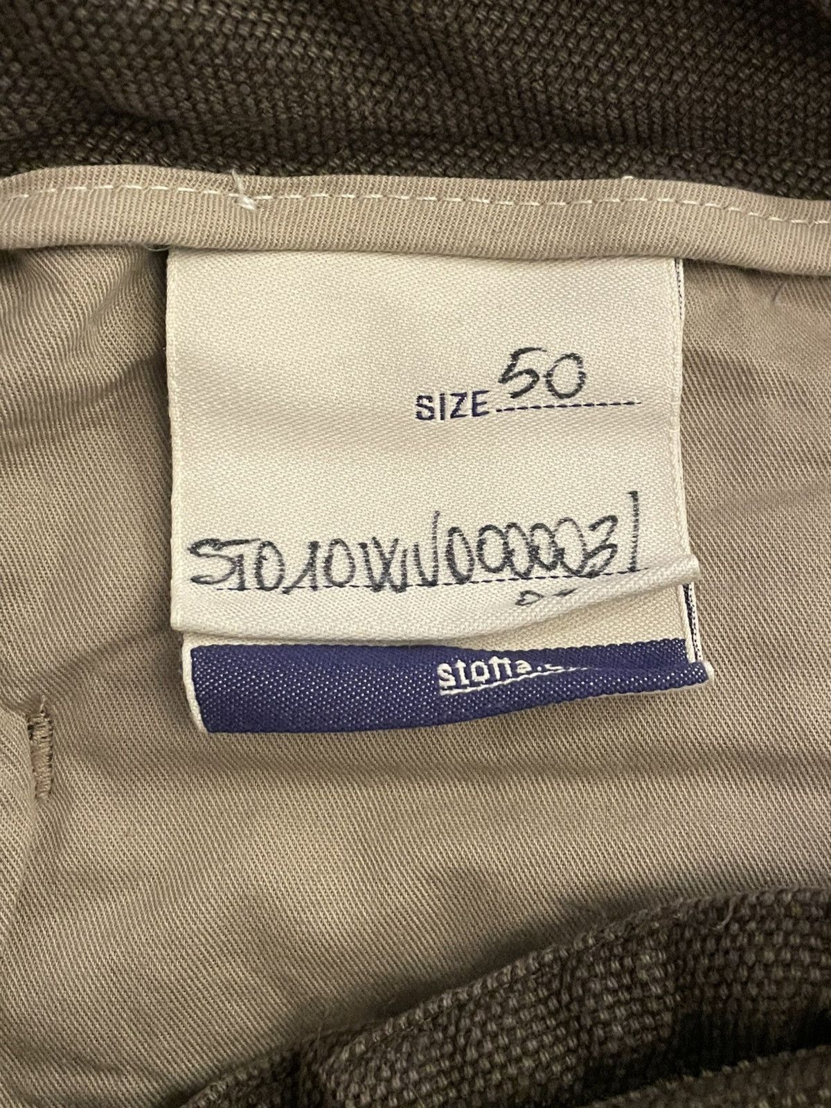 Stoffa Stoffa Extra Wide Plain Front Trouser Size US 31 - 3 Thumbnail
