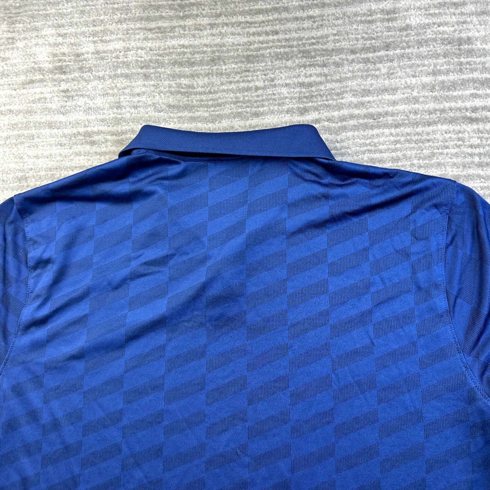 Nike Nike Polo Shirt Mens Medium Blue Vapor Dri Fit Golf Performance Polo Shirt Nike Dri-Fit Size US M / EU 48-50 / 2 - 6 Thumbnail