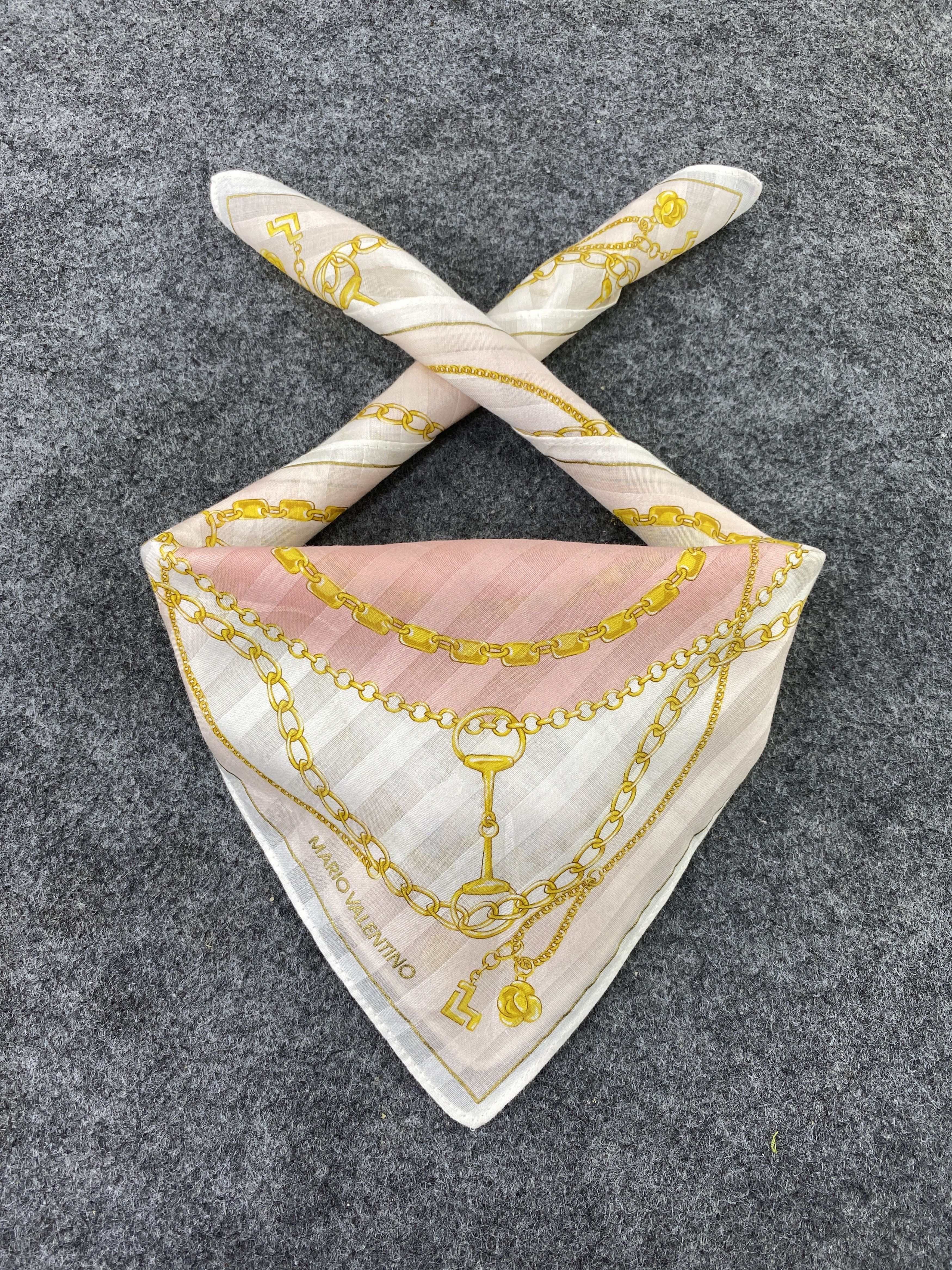 Other Mario Valentino Handkerchief Neckerchief Bandana-B261 Size ONE SIZE - 5 Thumbnail